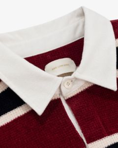 Chenille  Striped Rugby sold by Aime Leon Dore