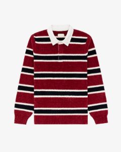 Chenille  Striped Rugby sold by Aime Leon Dore
