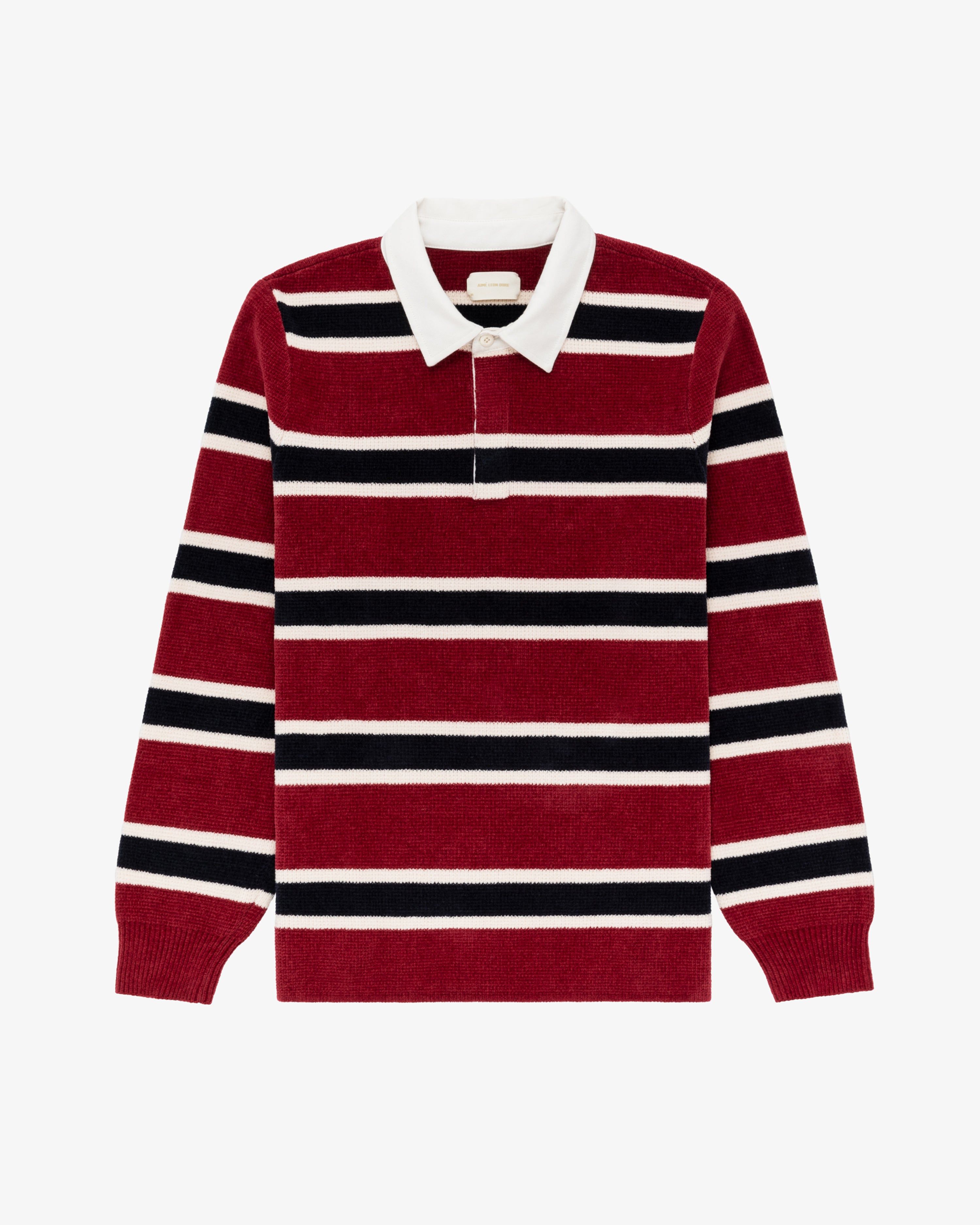 Chenille Striped Rugby sold by Aime Leon Dore product image thumbnail 2