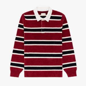 Chenille  Striped Rugby sold by Aime Leon Dore
