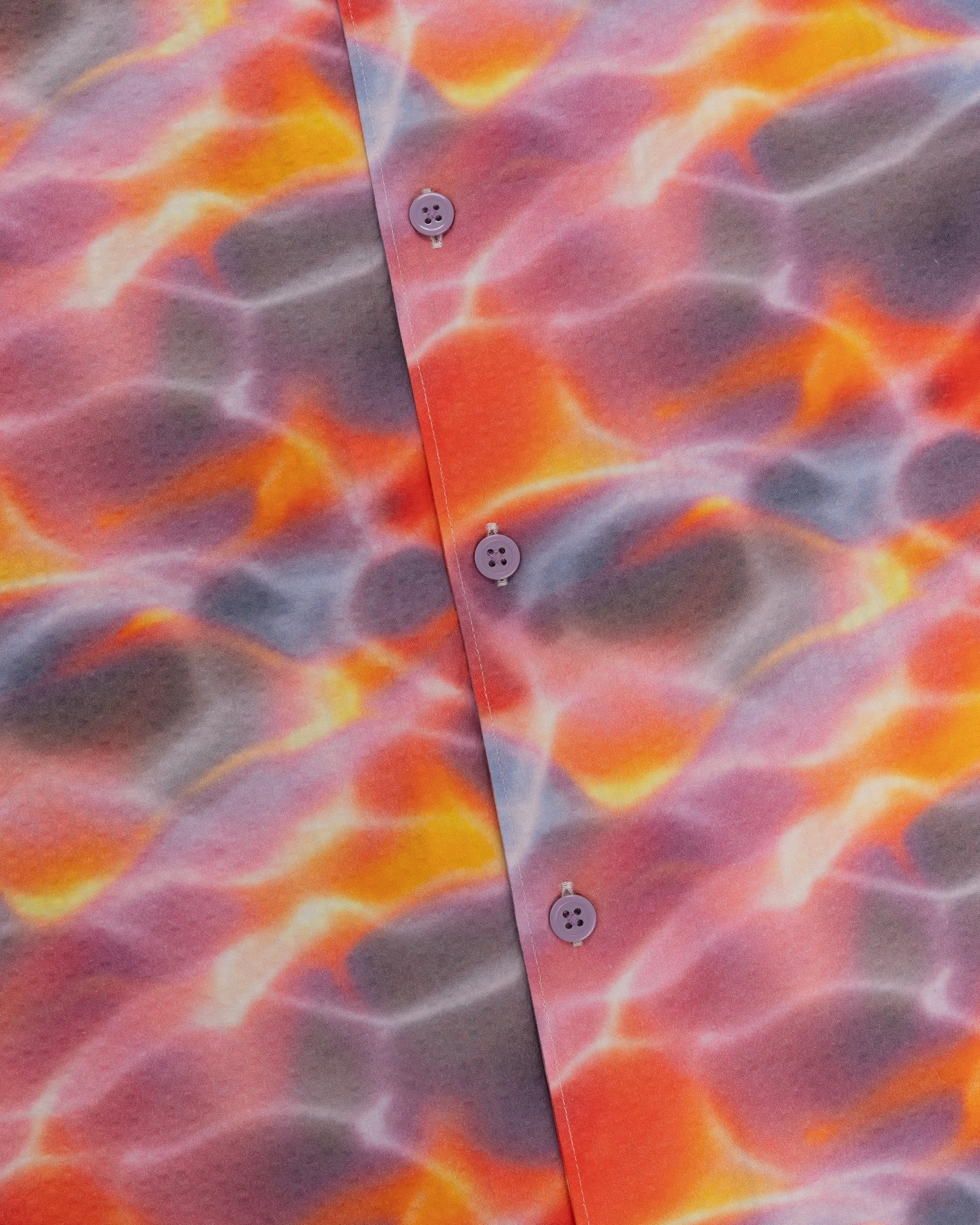 Aqua Print Seersucker Shirt sold by Aime Leon Dore product image thumbnail 5