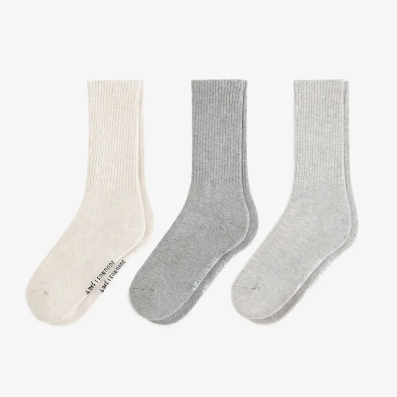 Crew Sock  3-Pack sold by Aime Leon Dore