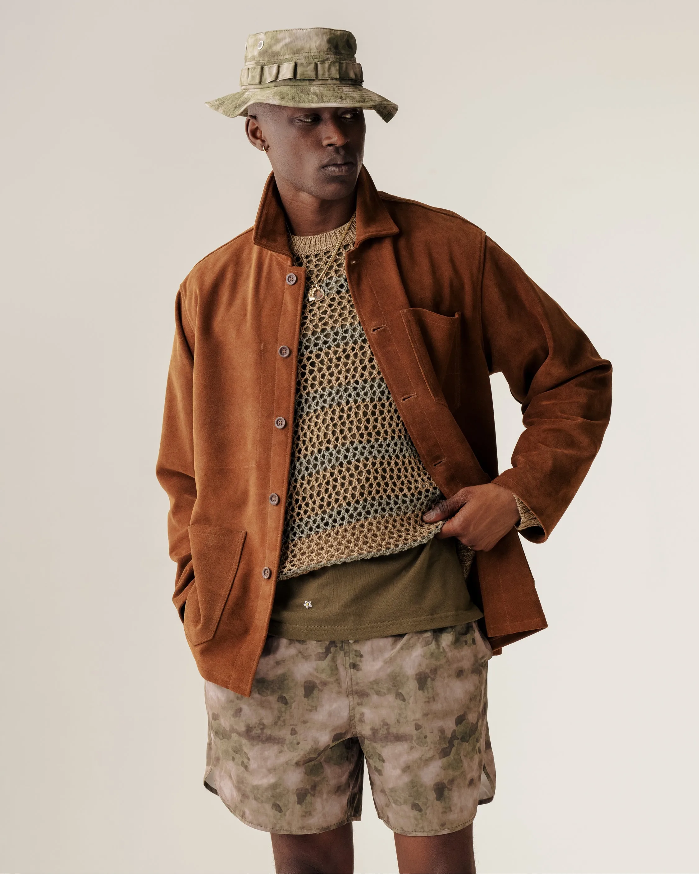 Loose Knit Striped Crewneck Sweater sold by Aime Leon Dore product image thumbnail 3