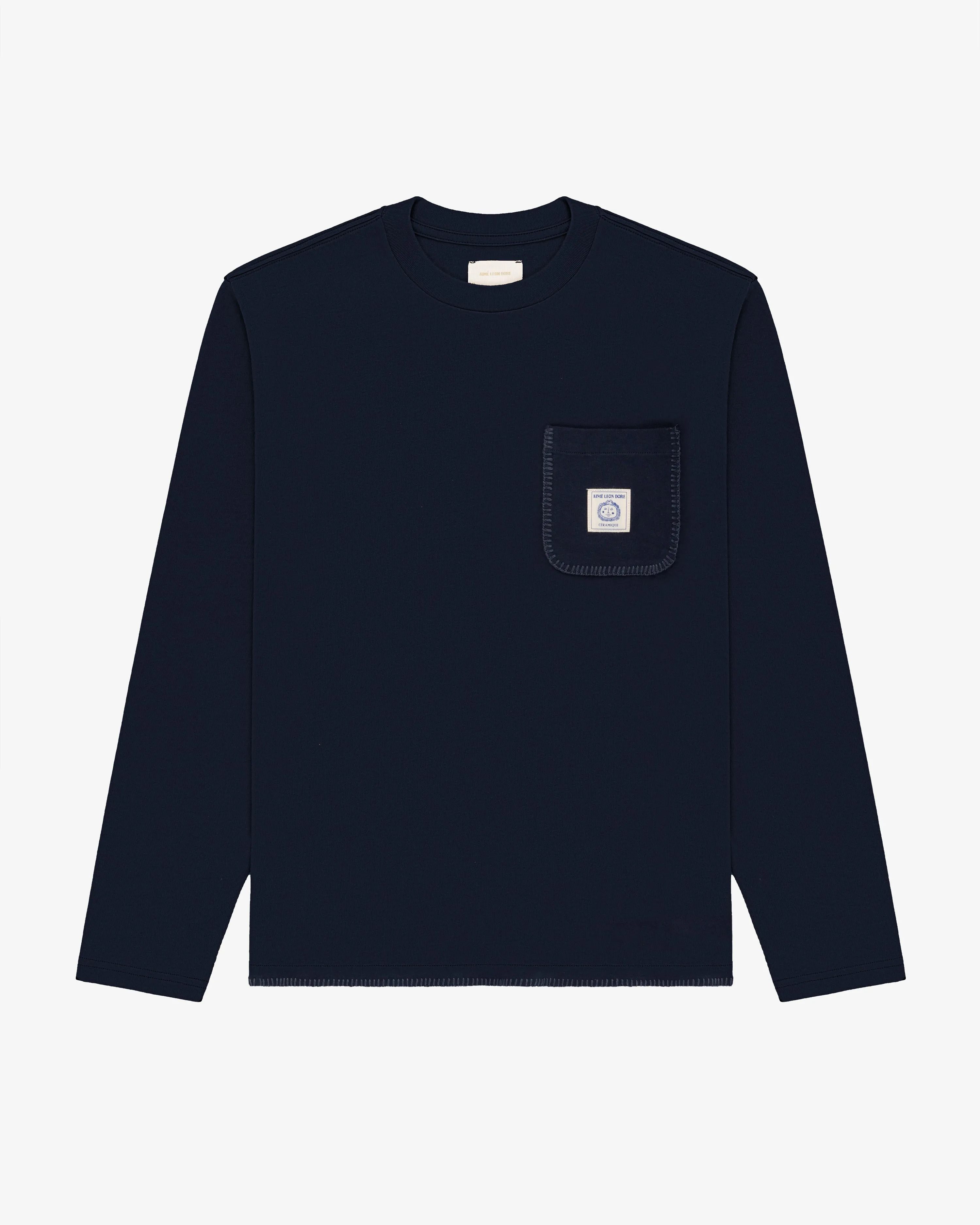 トップス plllllleeeasse long sleeve pocket tee M plllllleeeasse long sleeve pocket tee M