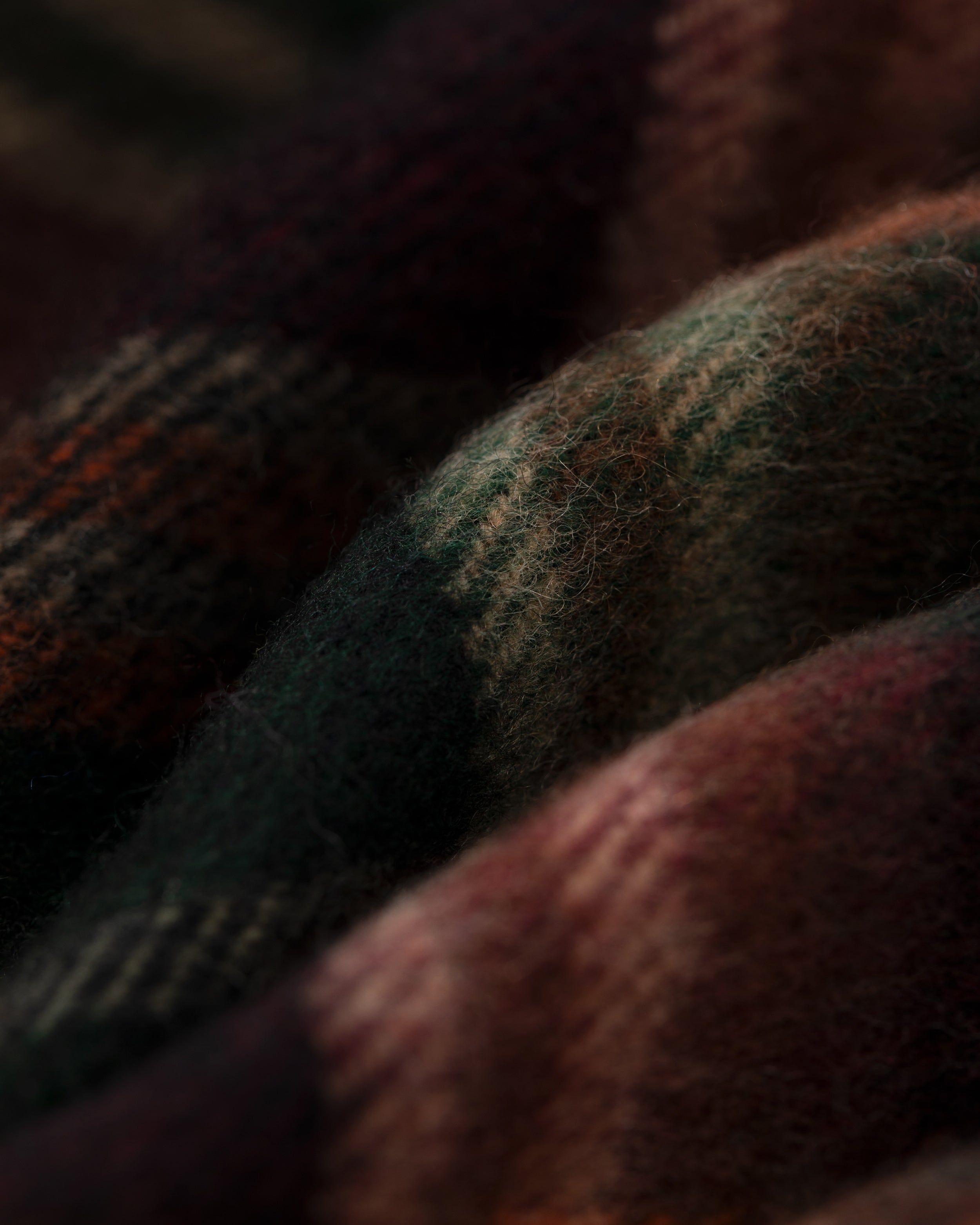 Cashwool Plaid Scarf sold by Aime Leon Dore product image thumbnail 4