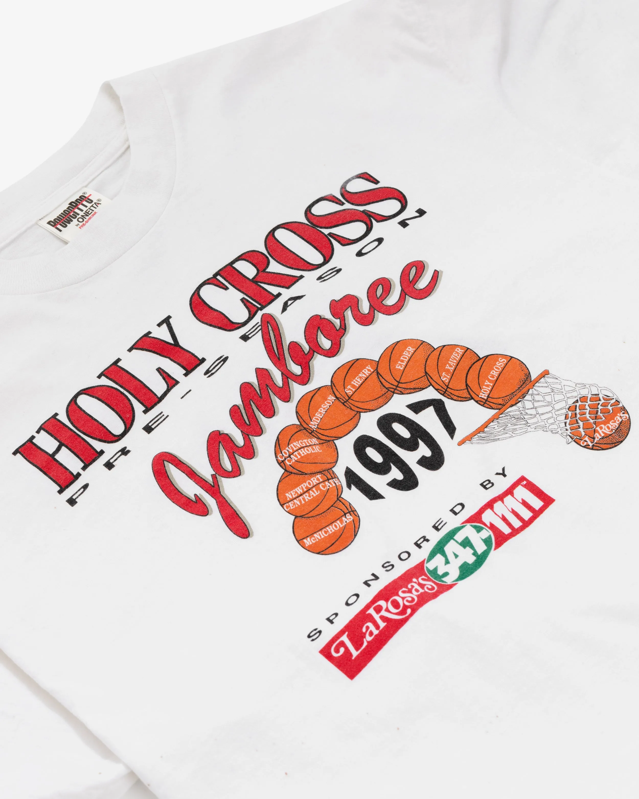 1997 Holy Cross Basketball Graphic Tee sold by Aime Leon Dore product image thumbnail 3