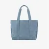 Denim Printed Leather Tote Bag sold by Aime Leon Dore