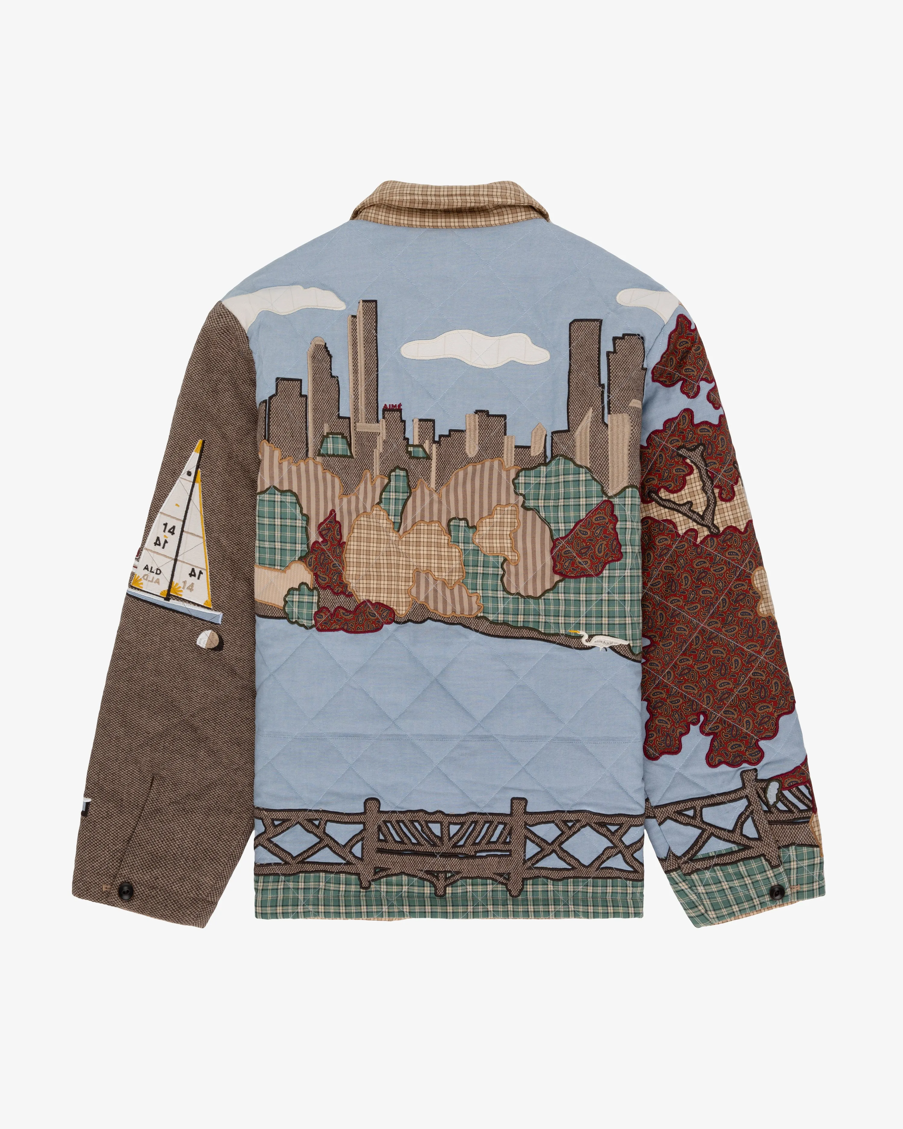 ジャケット・アウター Aime Leon Dore Quilt Print Chore Jacket img17057_src.webp
