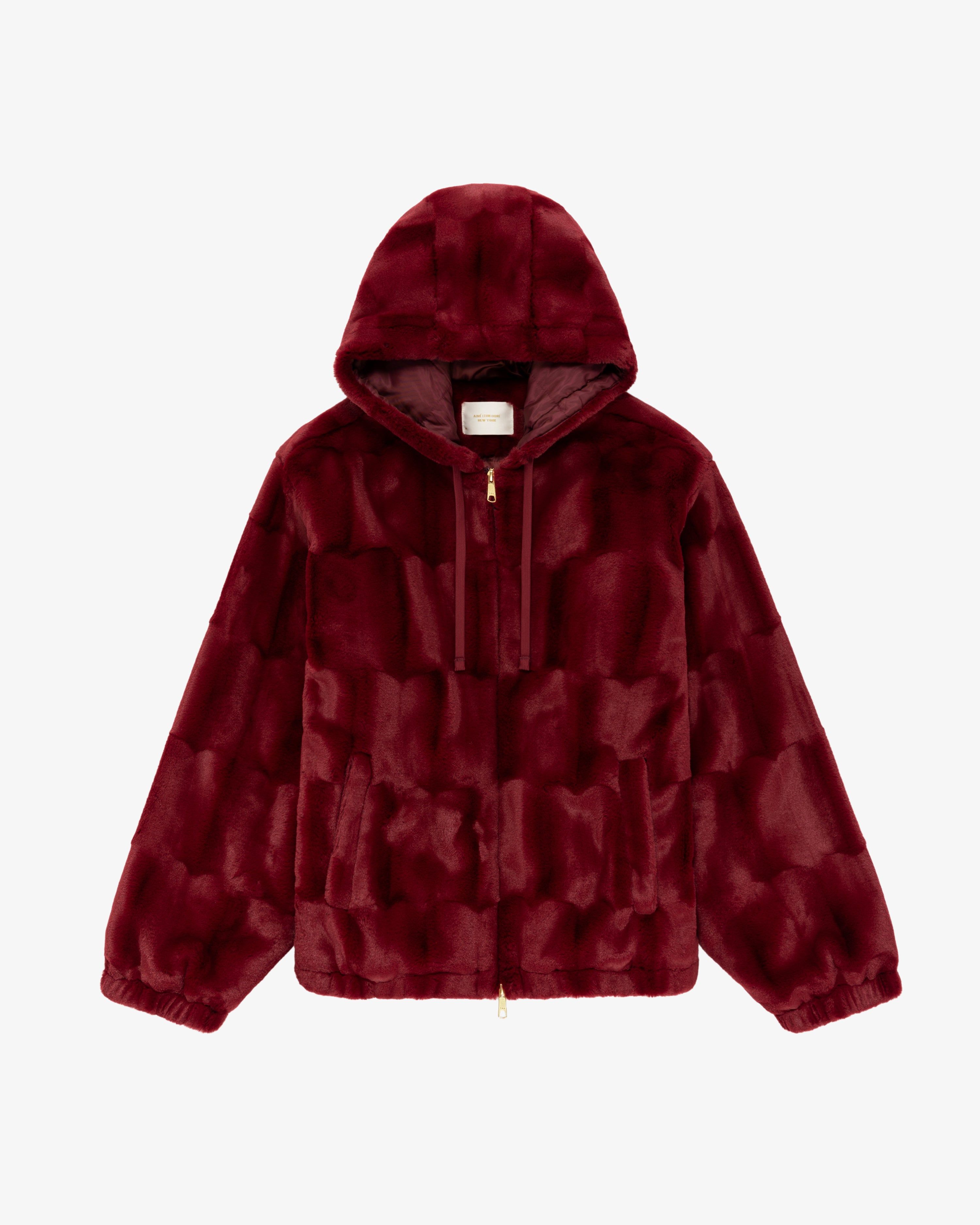 Full-Zip Fur Hoodie sold by Aime Leon Dore product image thumbnail 2