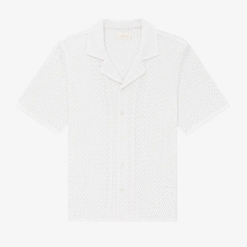 Lace   Resort   Shirt sold by Aime Leon Dore