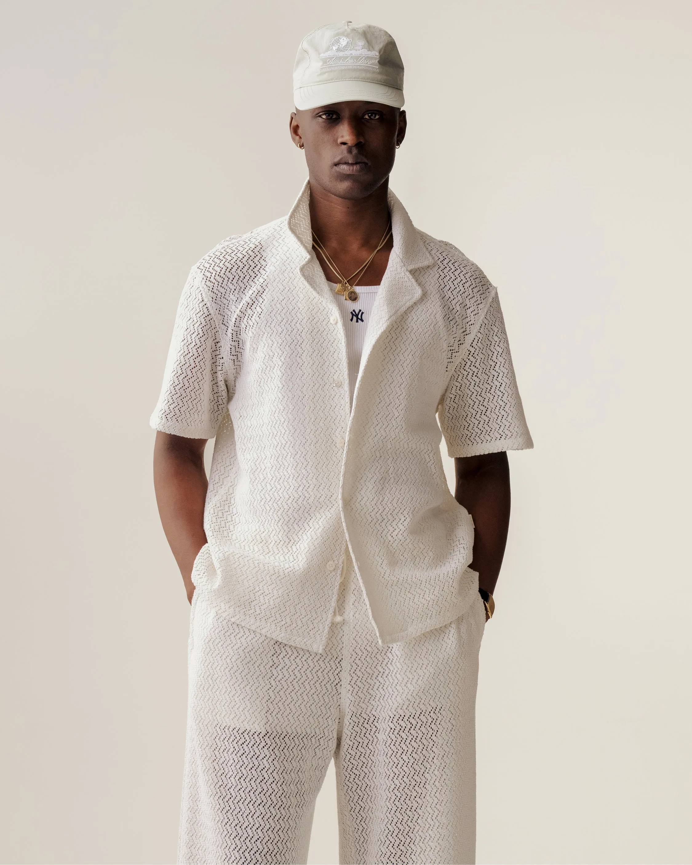 Lace Resort Shirt sold by Aime Leon Dore product image thumbnail 3