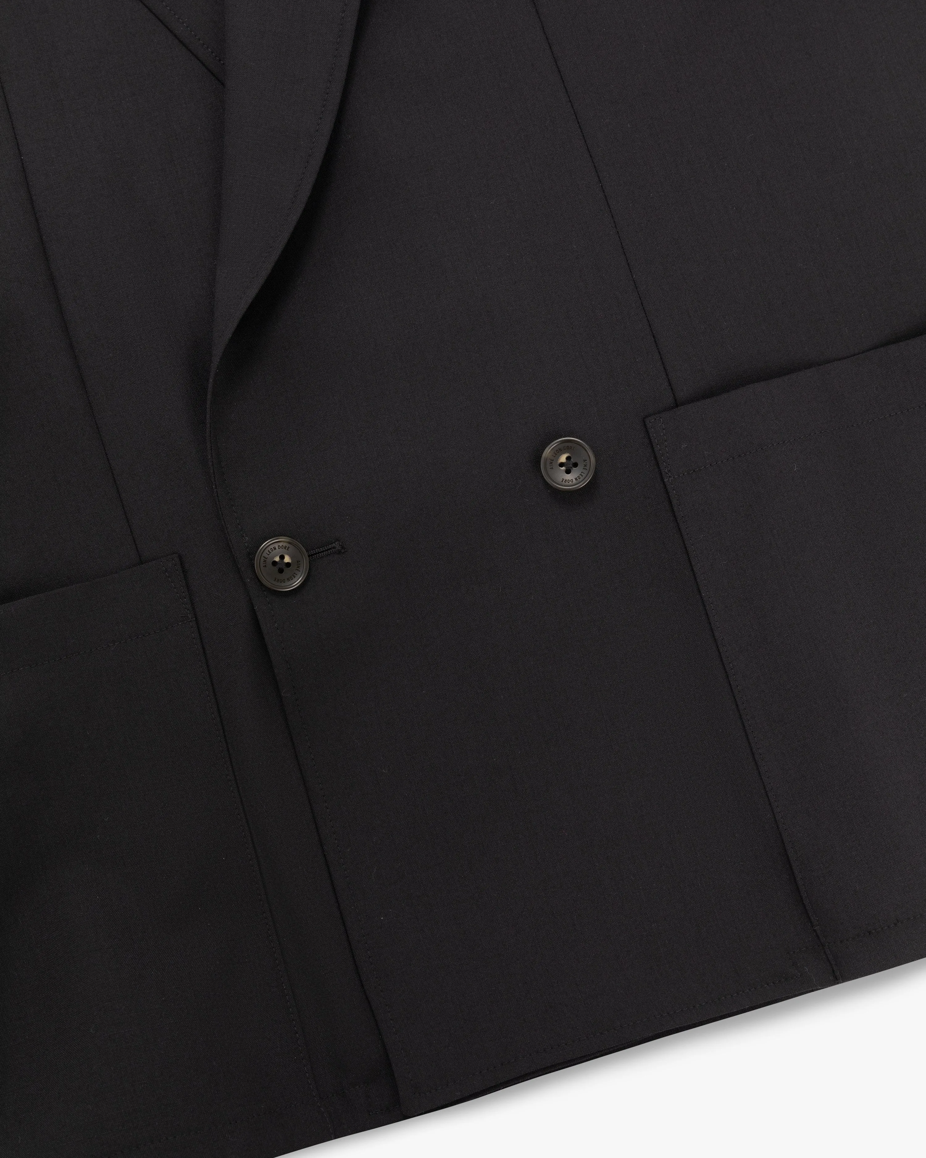 Double-Breasted Gabardine Jacket sold by Aime Leon Dore product image thumbnail 4