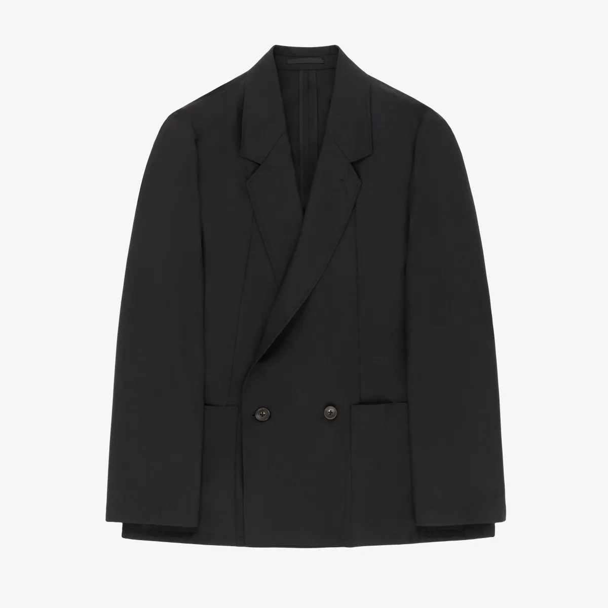 Double-Breasted Gabardine Jacket | Parallel