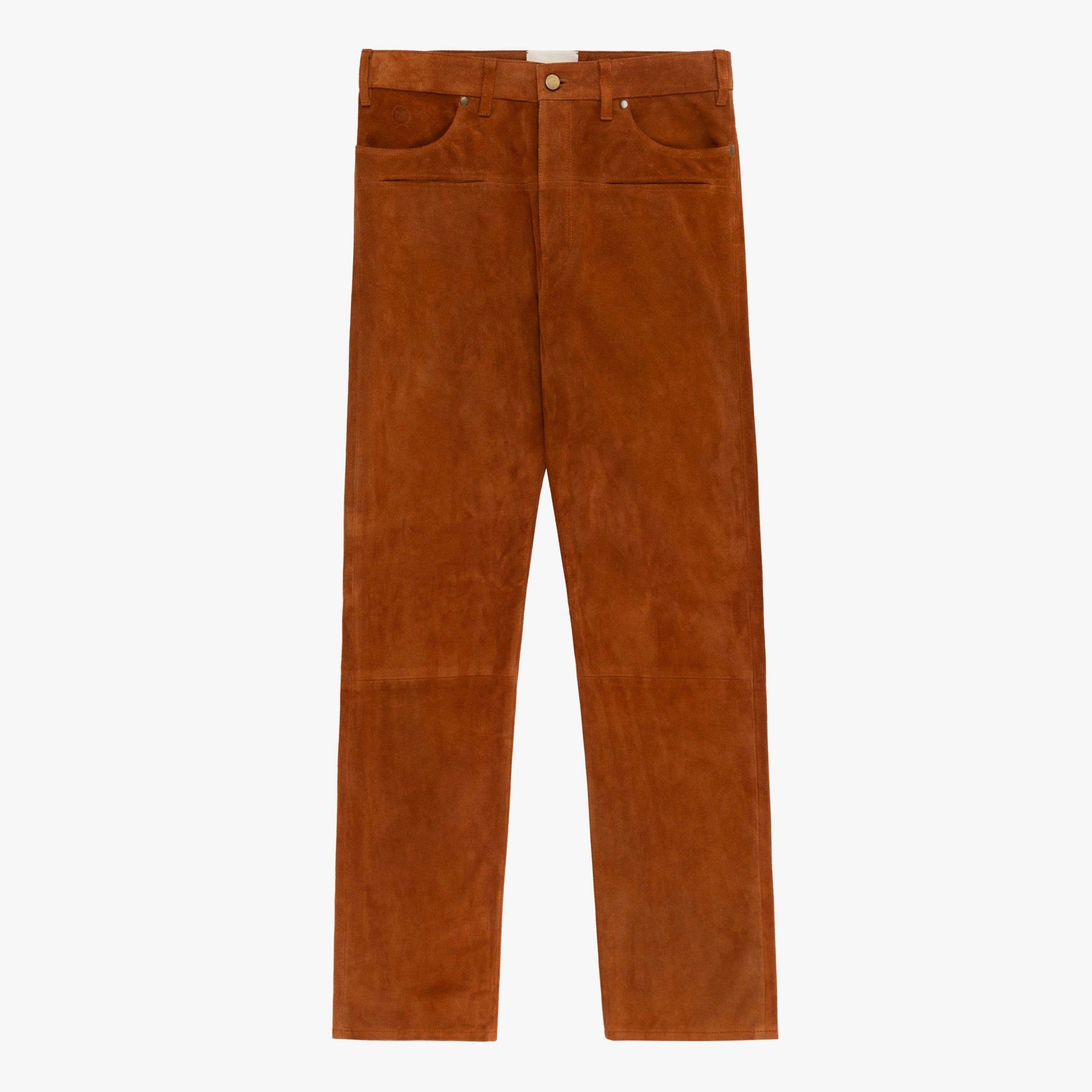 Suede Western Pant sold by Aime Leon Dore