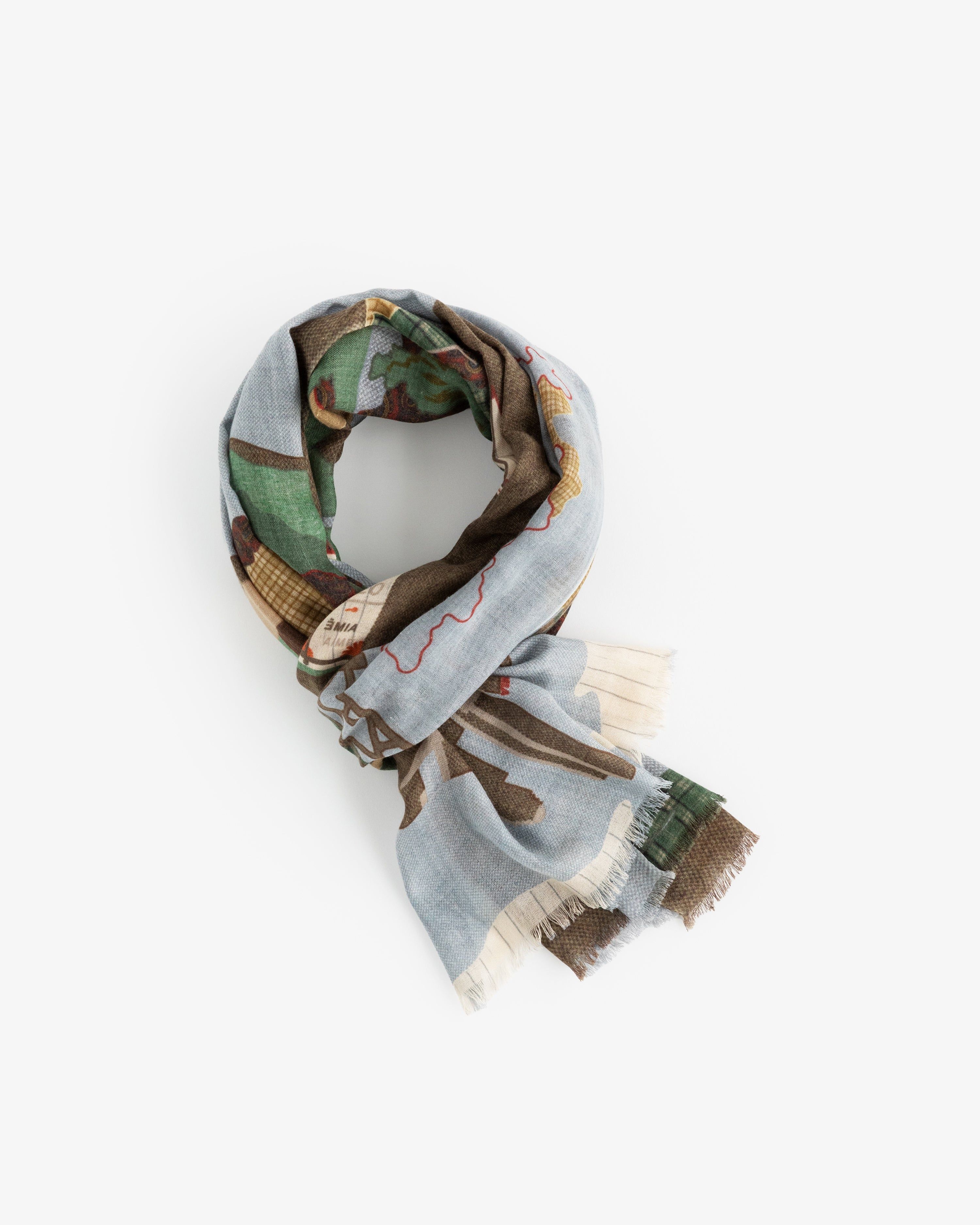 Printed Scarf sold by Aime Leon Dore product image thumbnail 2