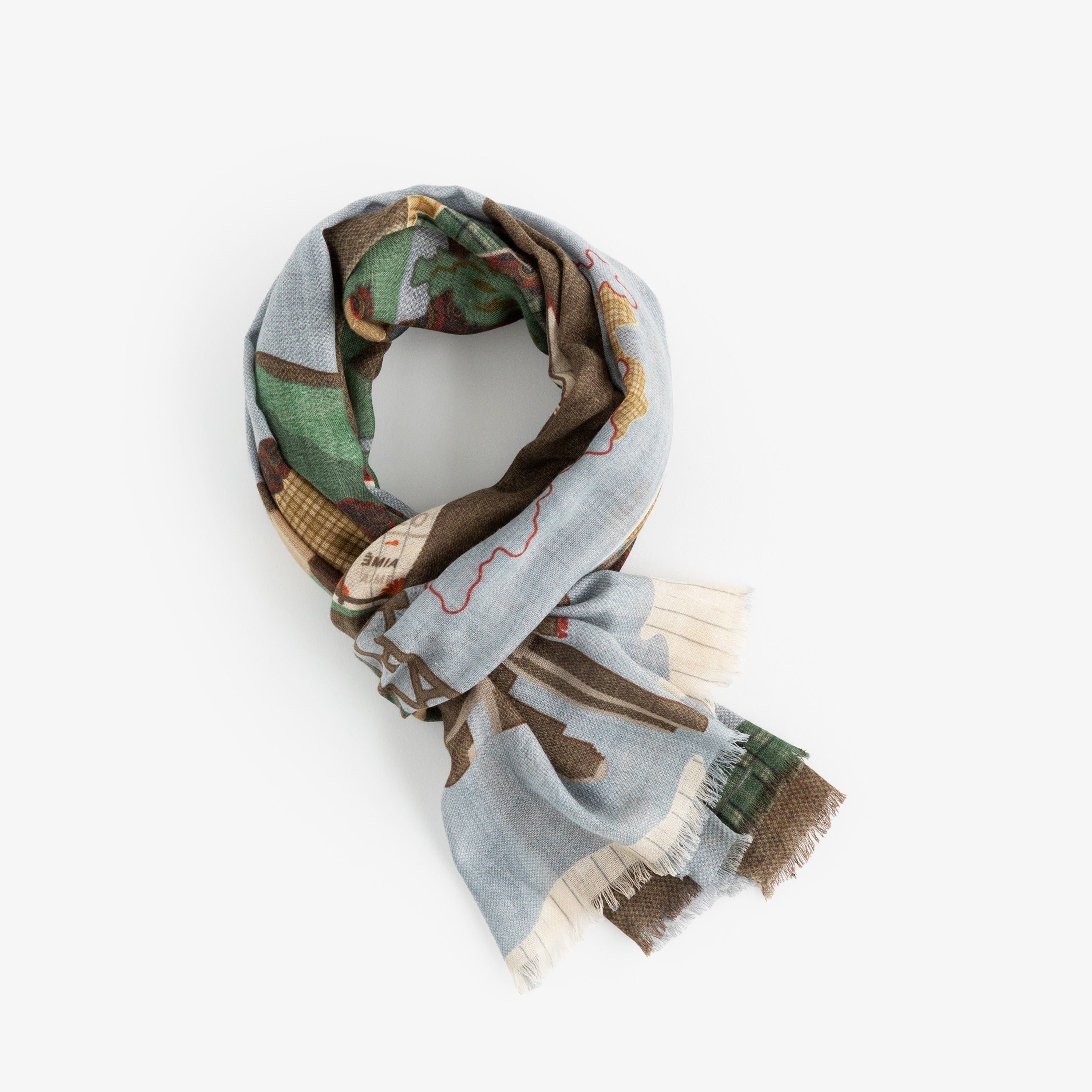 Printed Scarf sold by Aime Leon Dore