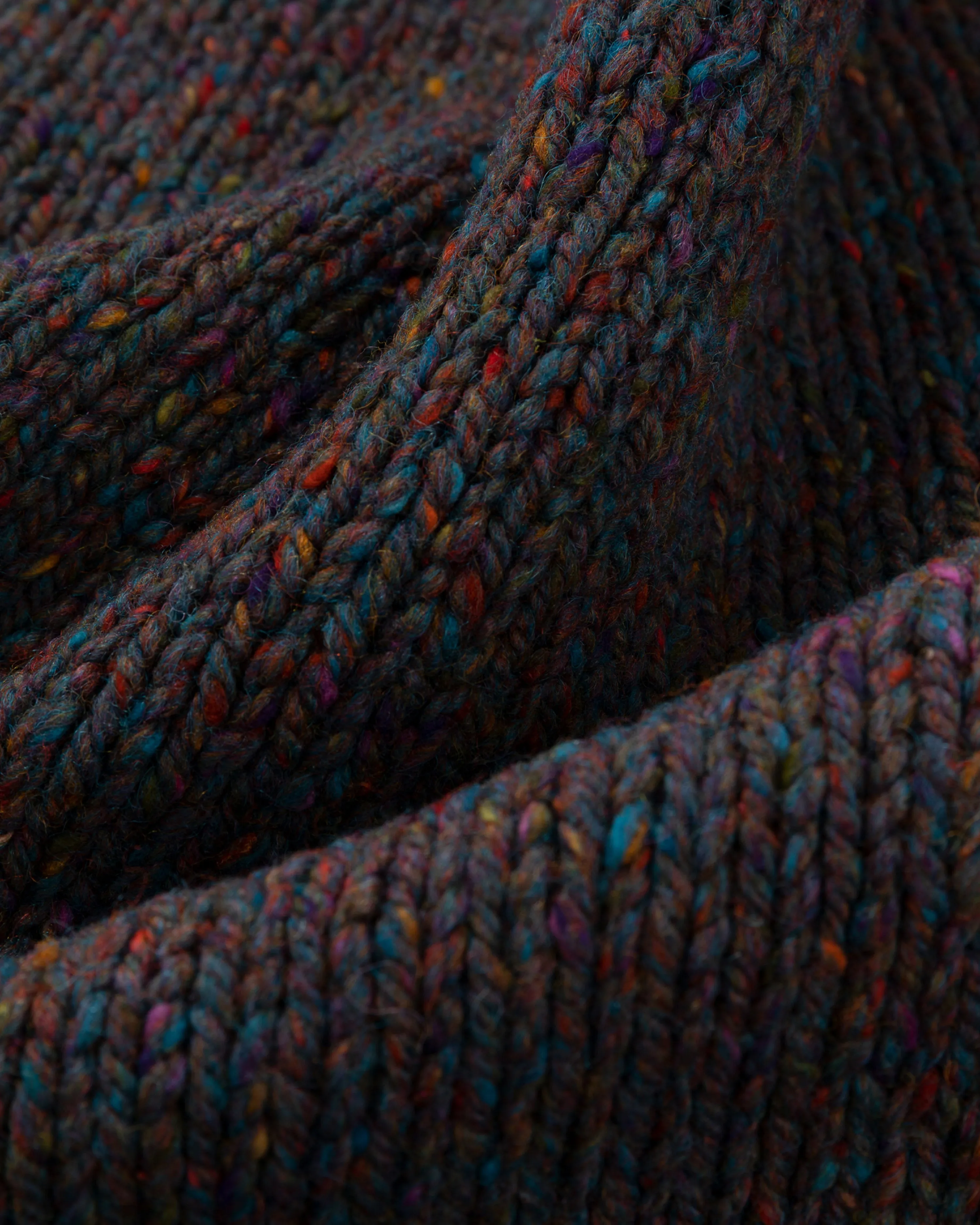 Perry Ellis Hand Knit Multi Color Wool Sweater sold by Aime Leon Dore product image thumbnail 4