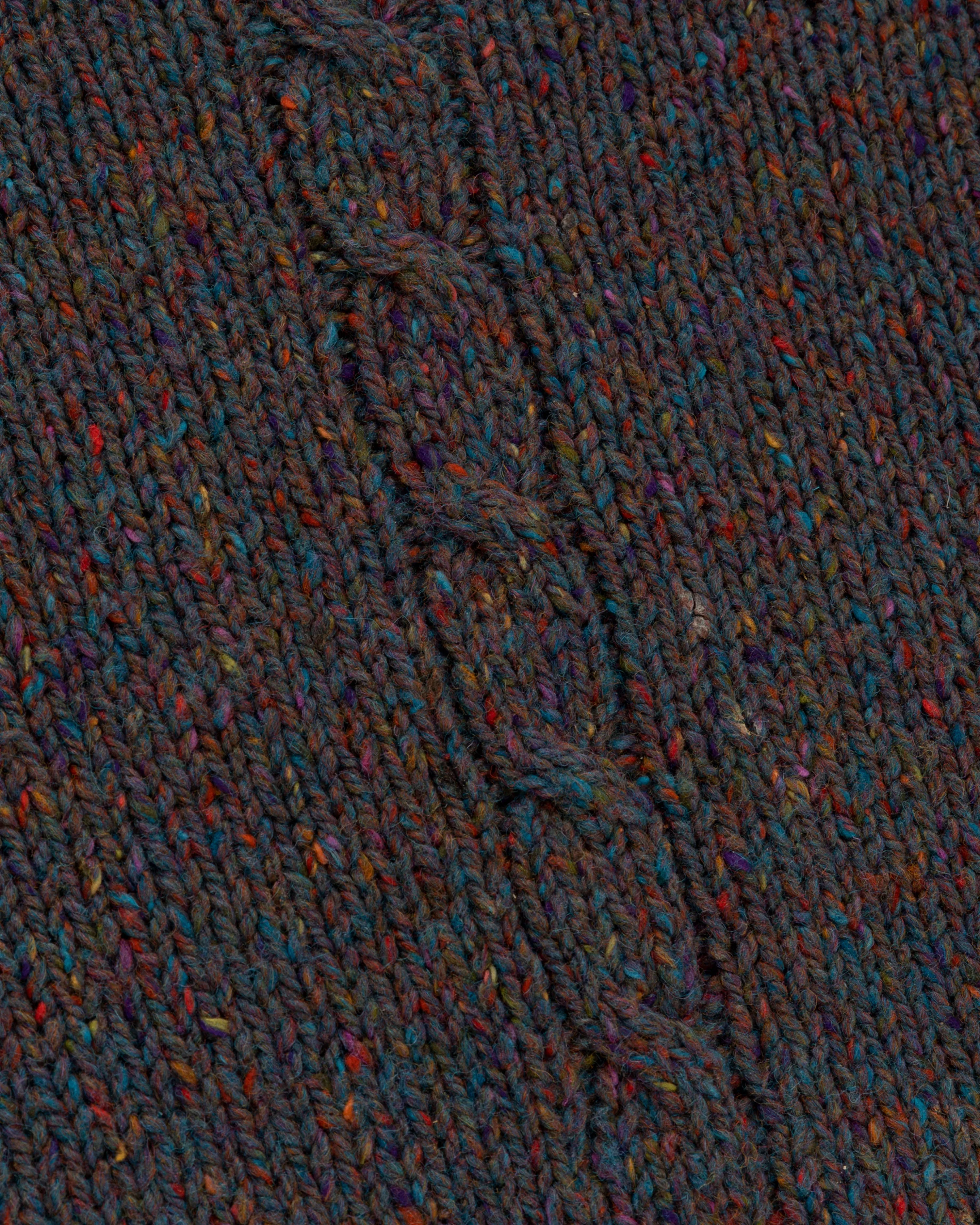 Perry Ellis Hand Knit Multi Color Wool Sweater sold by Aime Leon Dore product image thumbnail 3