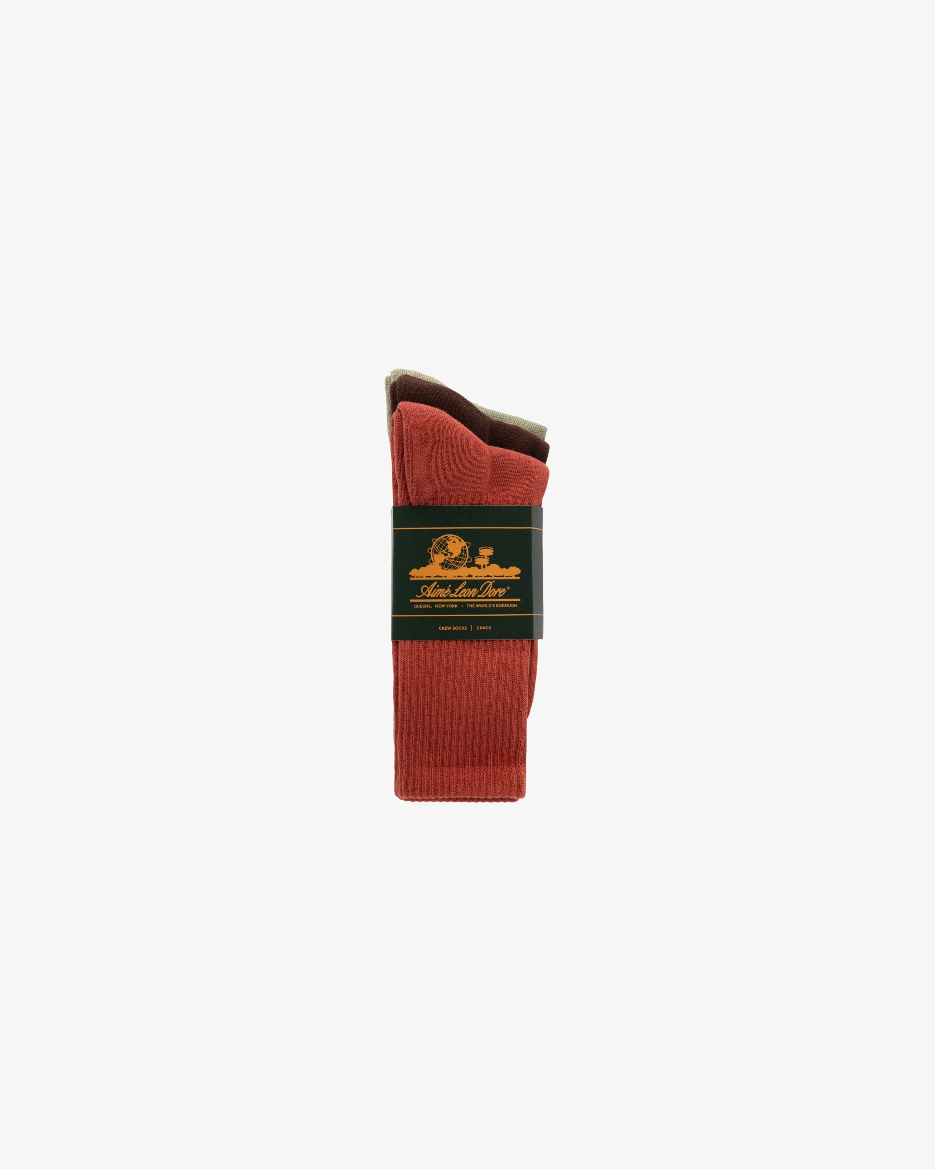 Crew Sock 3-Pack sold by Aime Leon Dore product image thumbnail 2