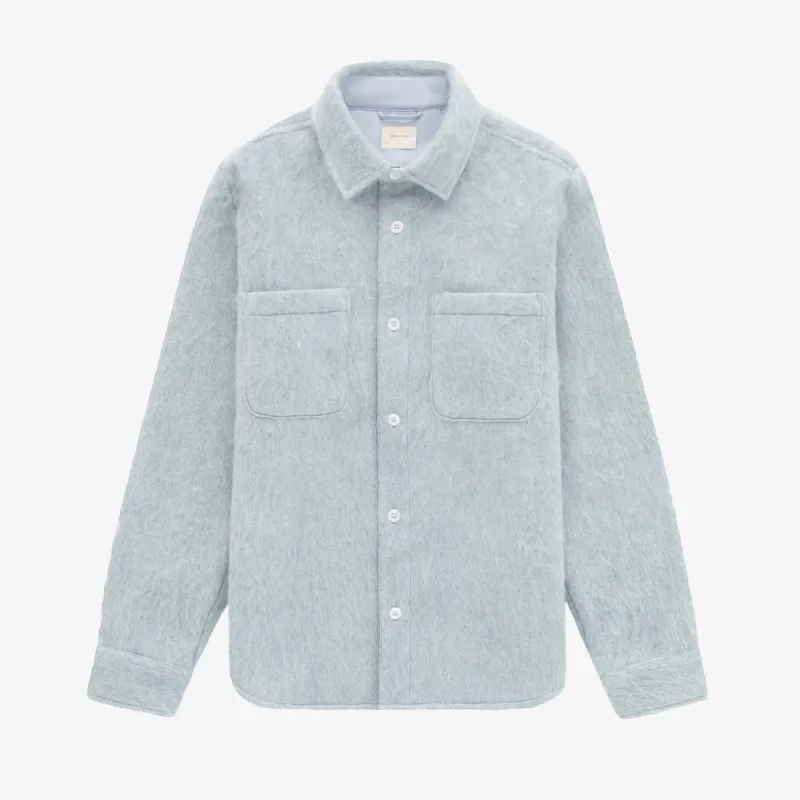 Alpaca Blend Overshirt made by Aime Leon Dore