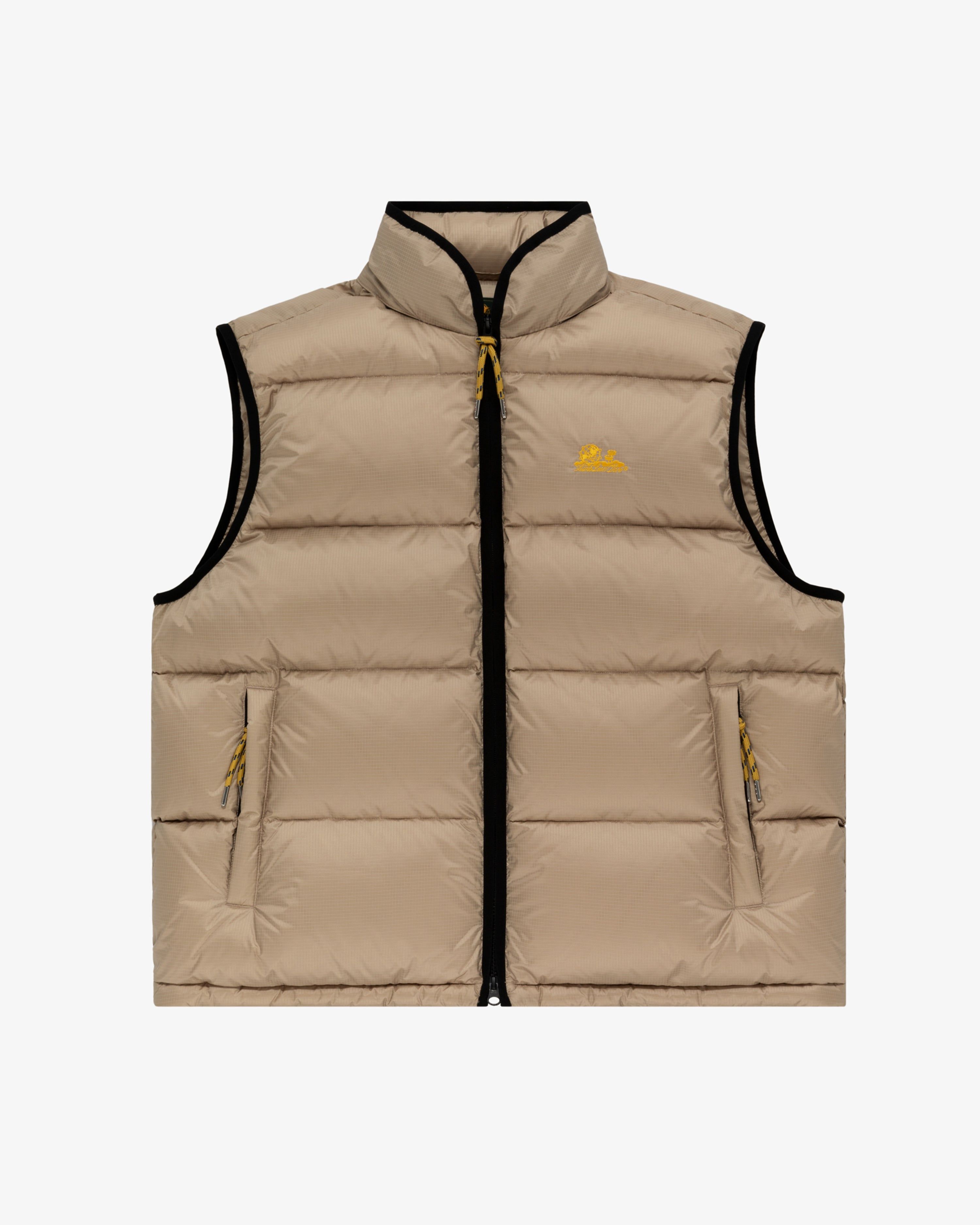 AIMÉ LEON DORE イエローダウンベスト AIME LEON DORE down vest ダウンベスト イエロー XXL