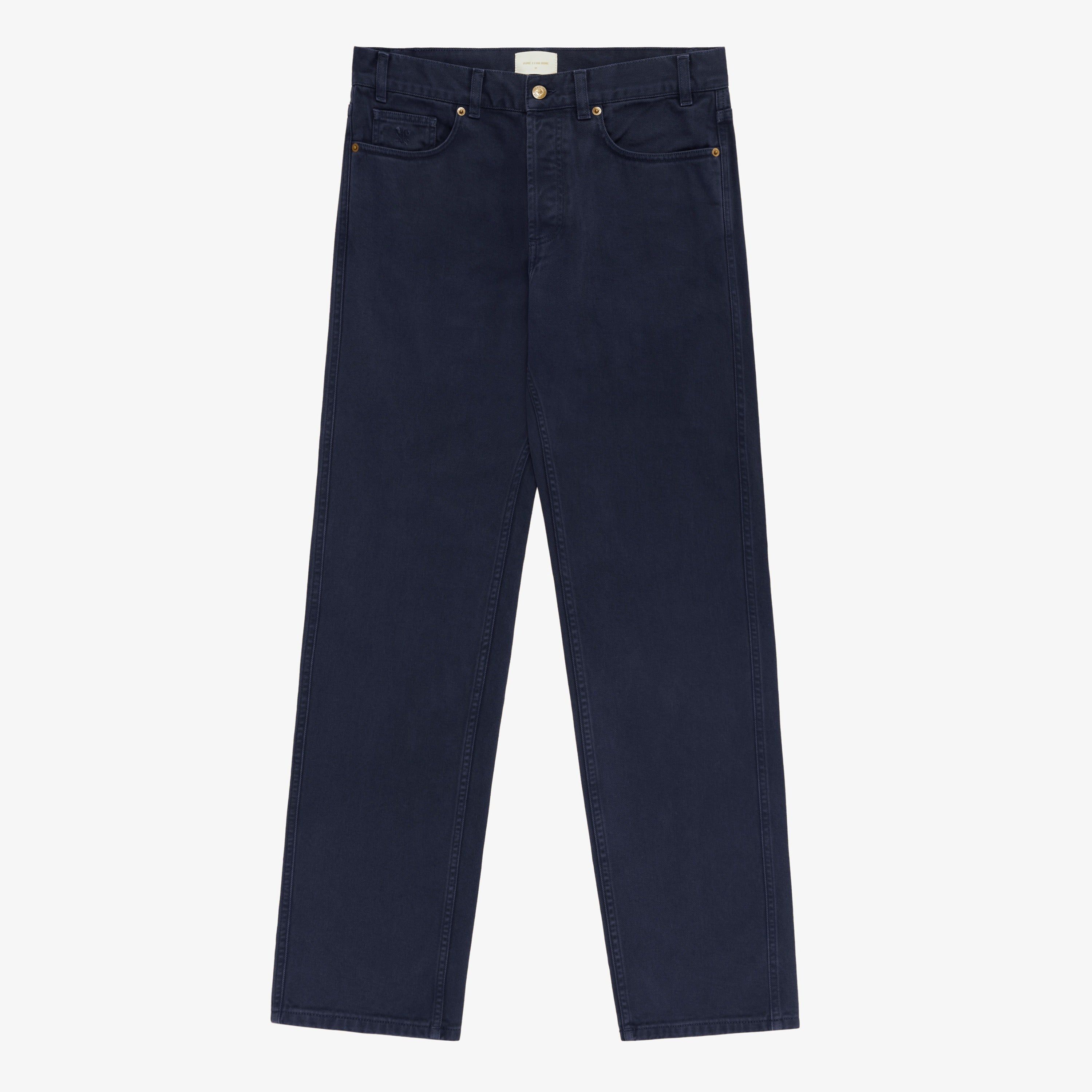 Garment Dyed Straight Fit Denim sold by Aime Leon Dore