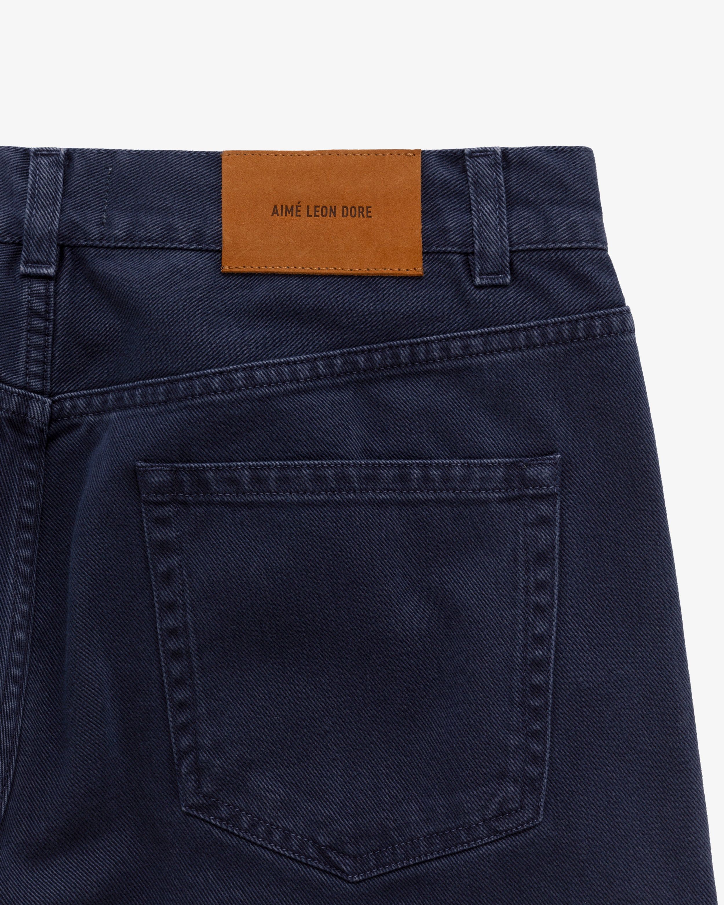 Garment Dyed Straight Fit Denim sold by Aime Leon Dore product image thumbnail 4