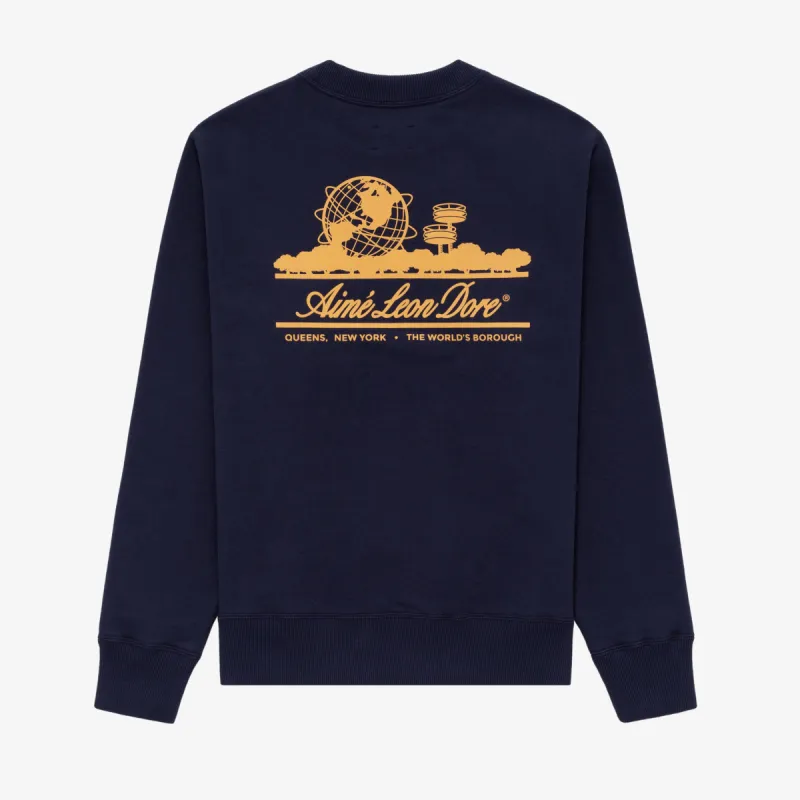 Unisphere Crewneck Sweatshirt made by Aime Leon Dore