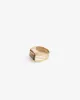 14Kt Gold Smoky Quartz Signet  Ring sold by Aime Leon Dore