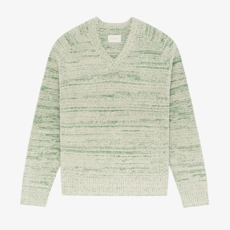 Marled V-Neck Sweater sold by Aime Leon Dore