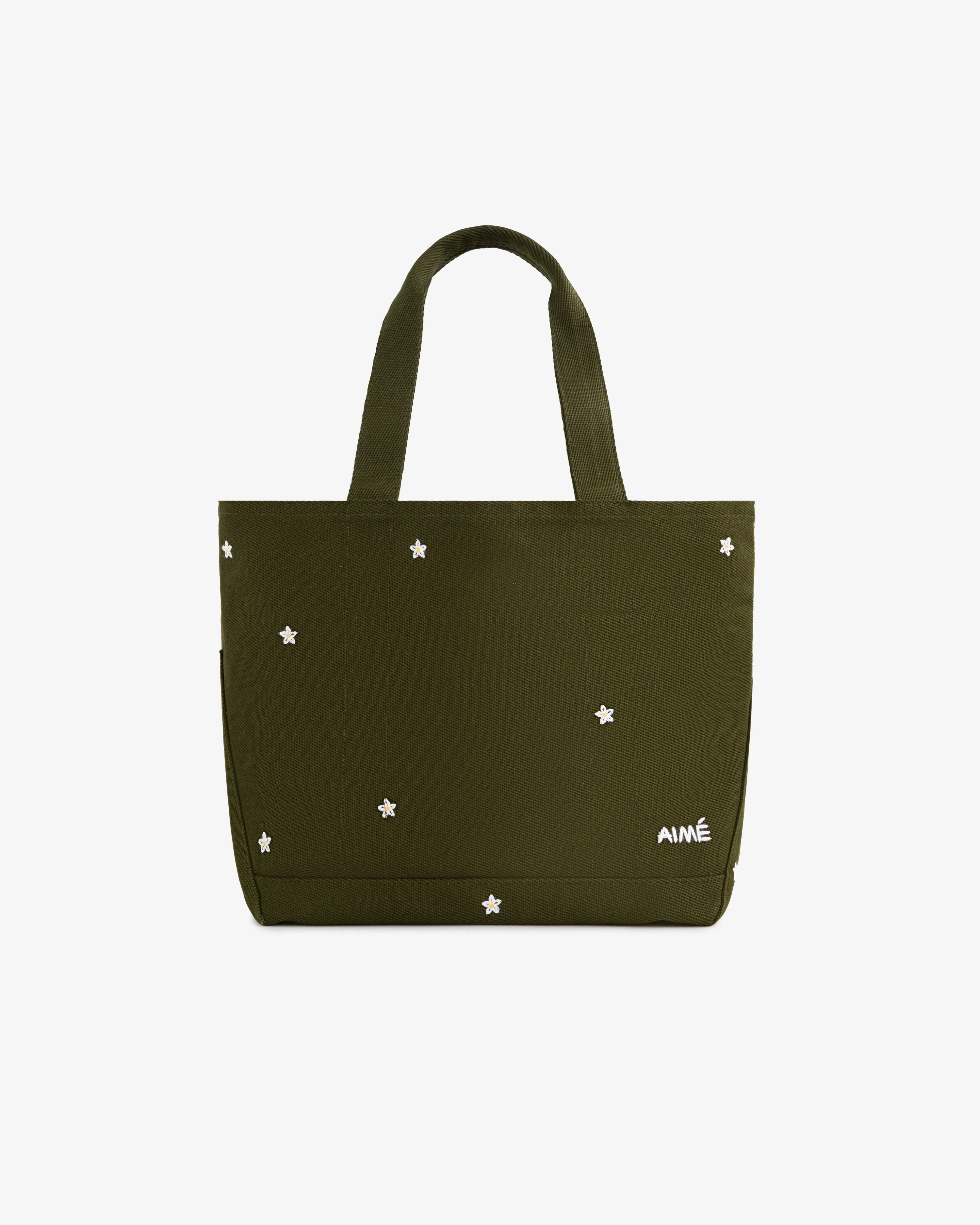 Floral Embroidered Small Canvas Tote Bag sold by Aime Leon Dore product image thumbnail 2