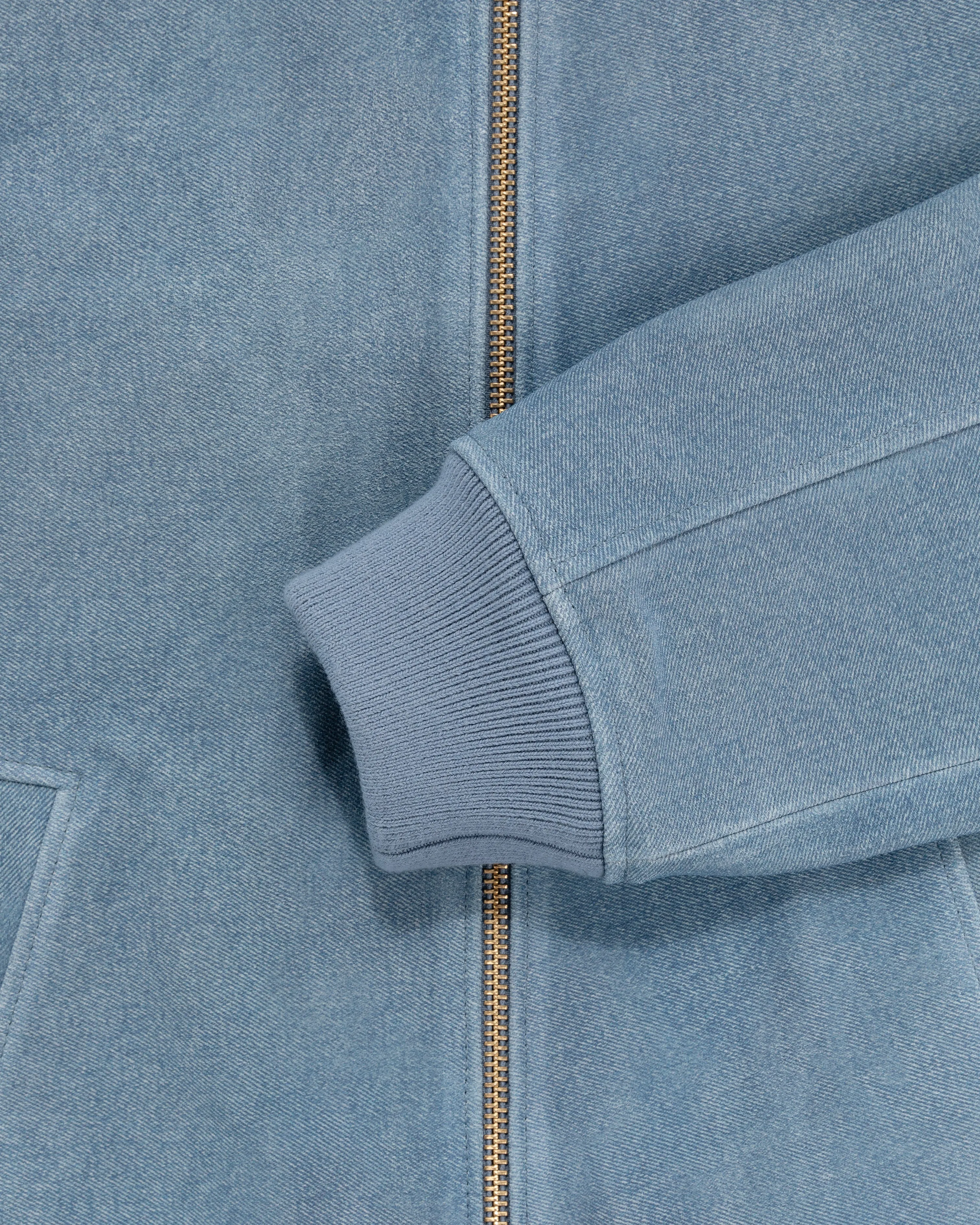 Denim Printed Leather Jacket sold by Aime Leon Dore product image thumbnail 5