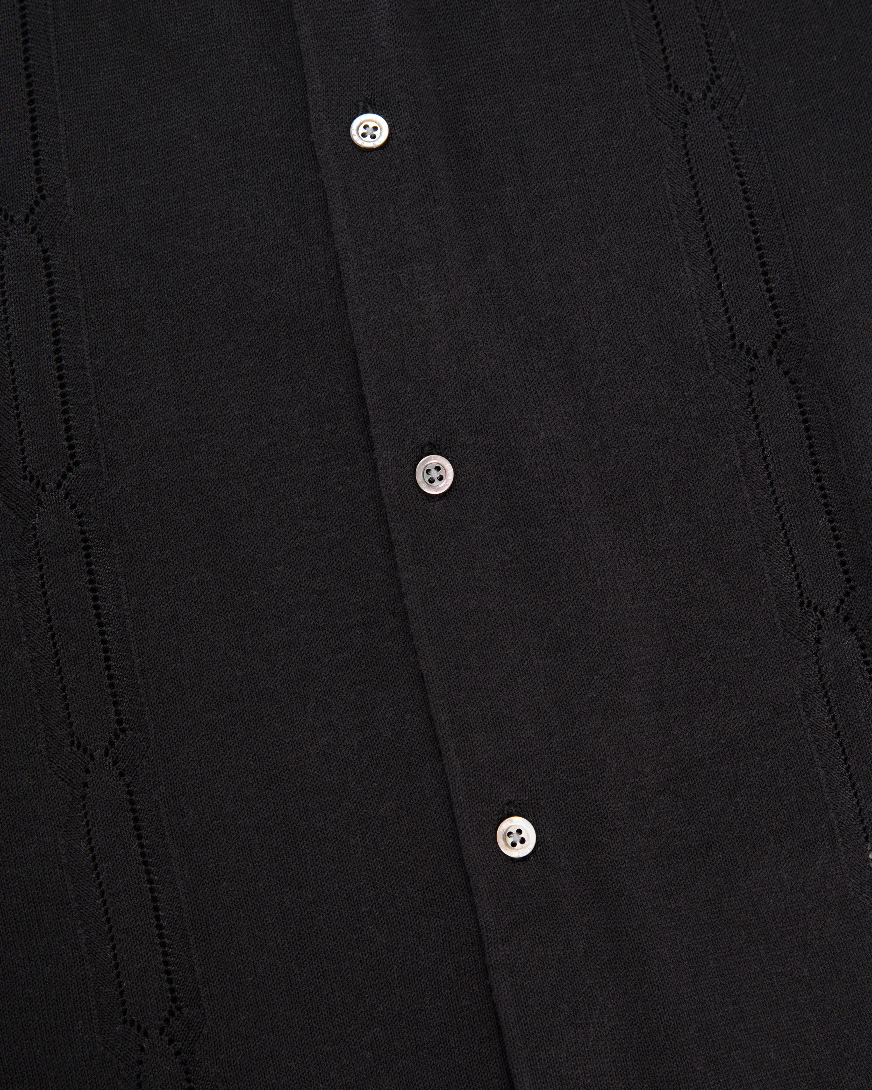 Pointelle Polo Cardigan sold by Aime Leon Dore product image thumbnail 3