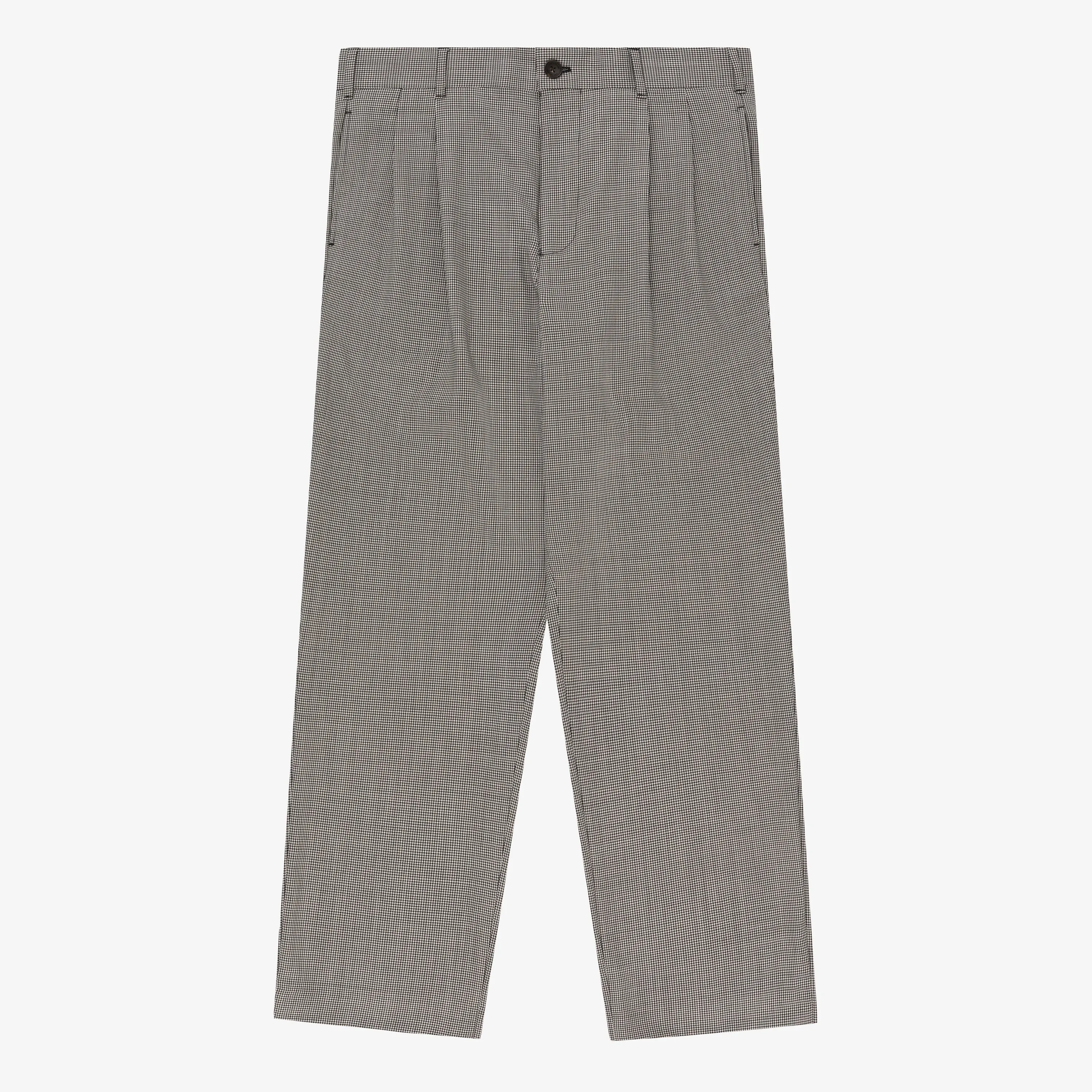 Double Pleated Wool Trouser sold by Aime Leon Dore