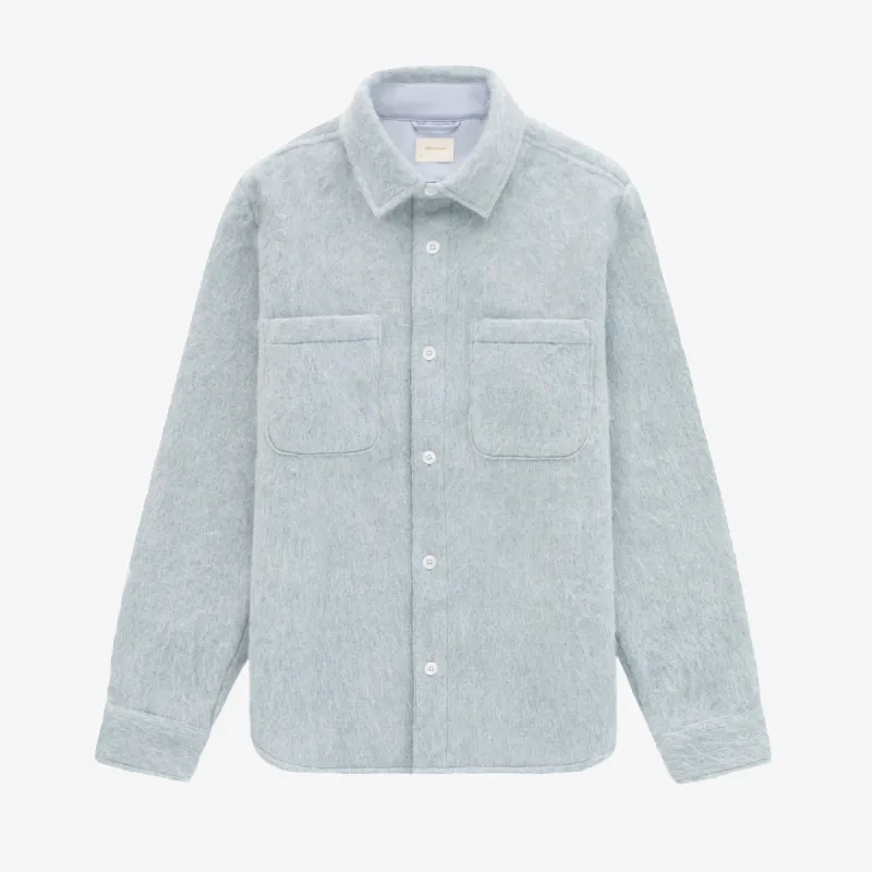Alpaca Blend Overshirt sold by Aime Leon Dore