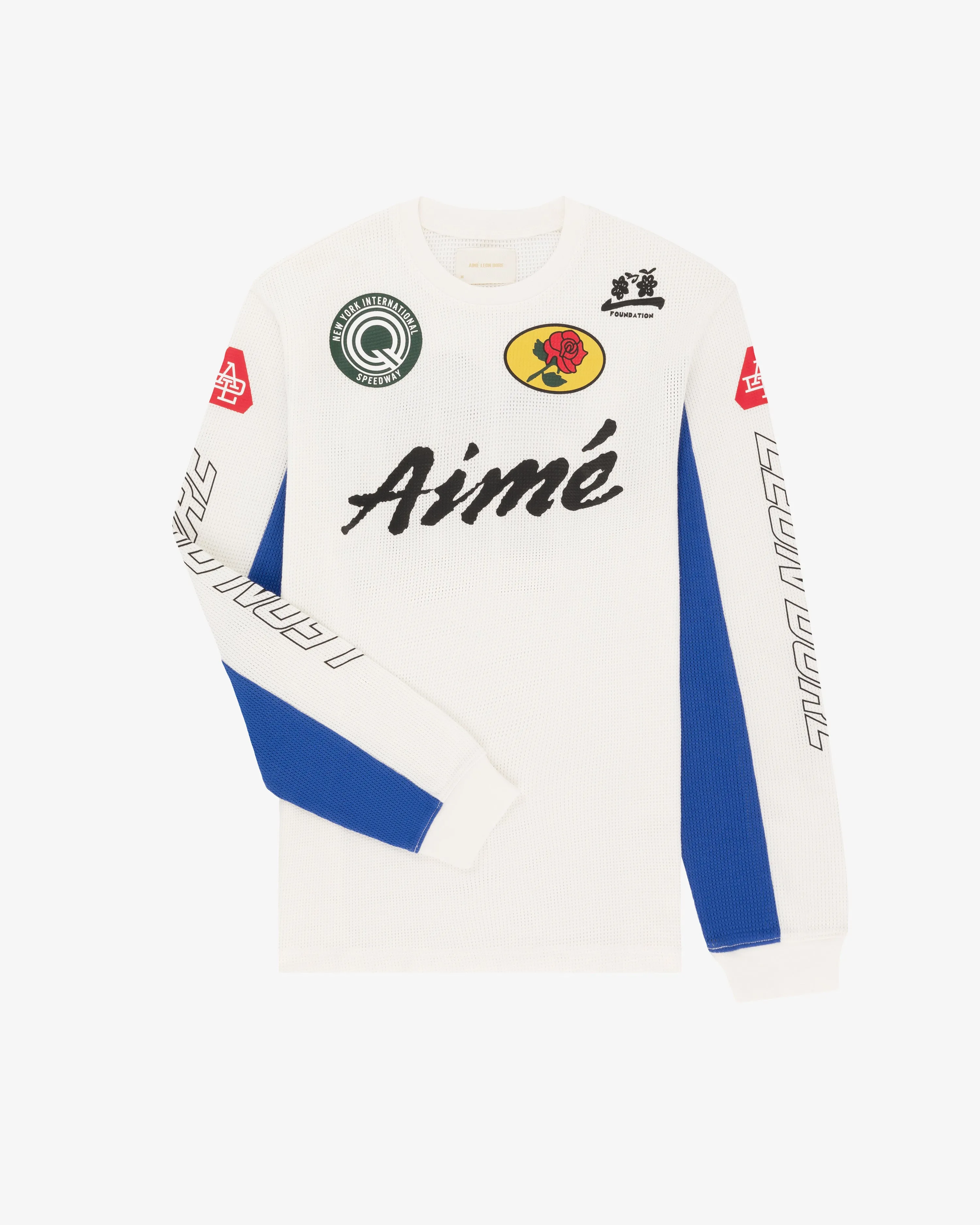 Mesh Moto Long-Sleeve Tee sold by Aime Leon Dore product image thumbnail 2