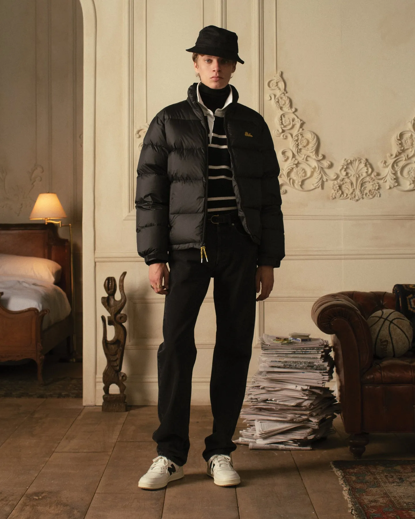 Unisphere Down Puffer Jacket sold by Aime Leon Dore product image thumbnail 3