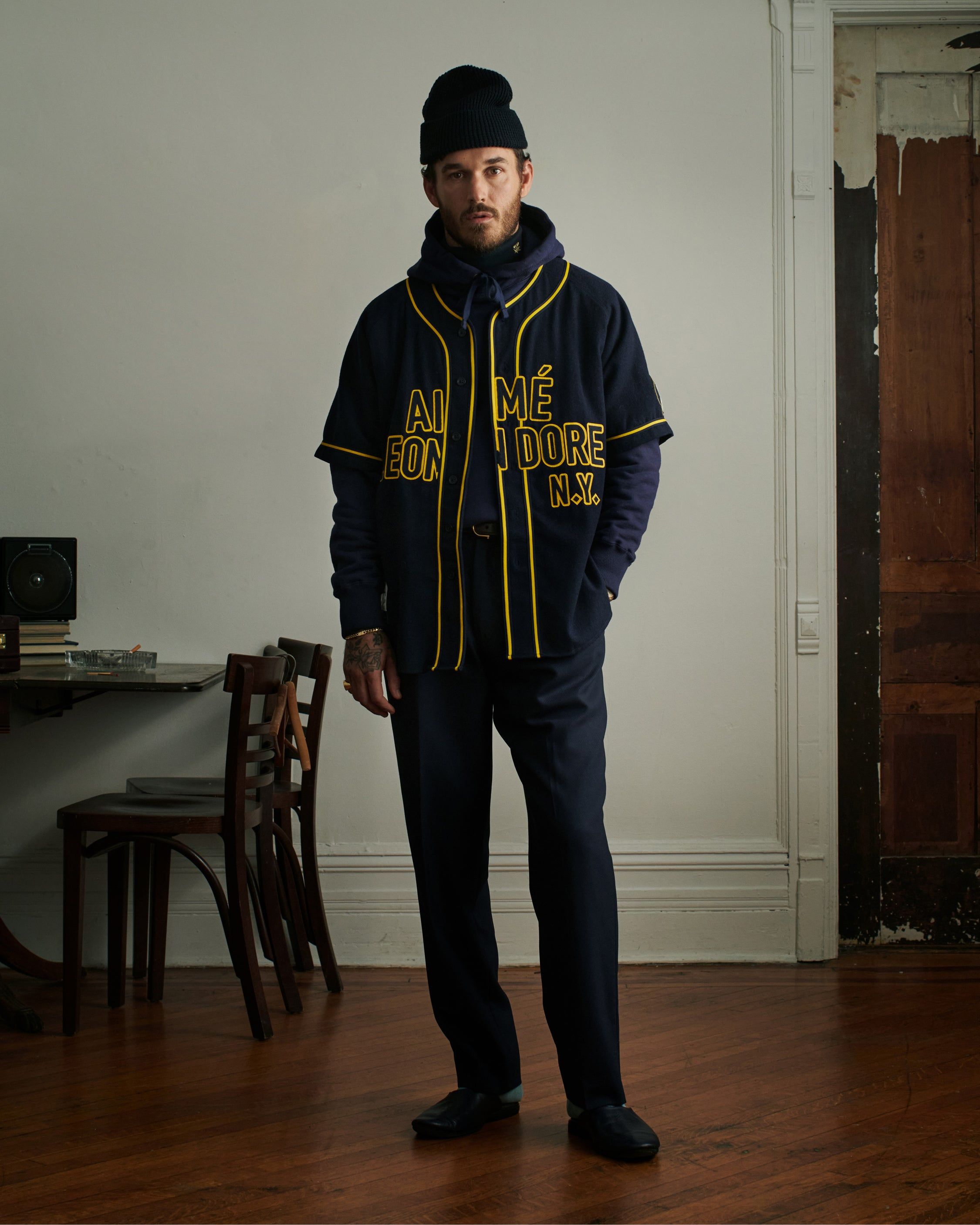 ALD / Mitchell & Ness Team Baseball Jersey | Parallel