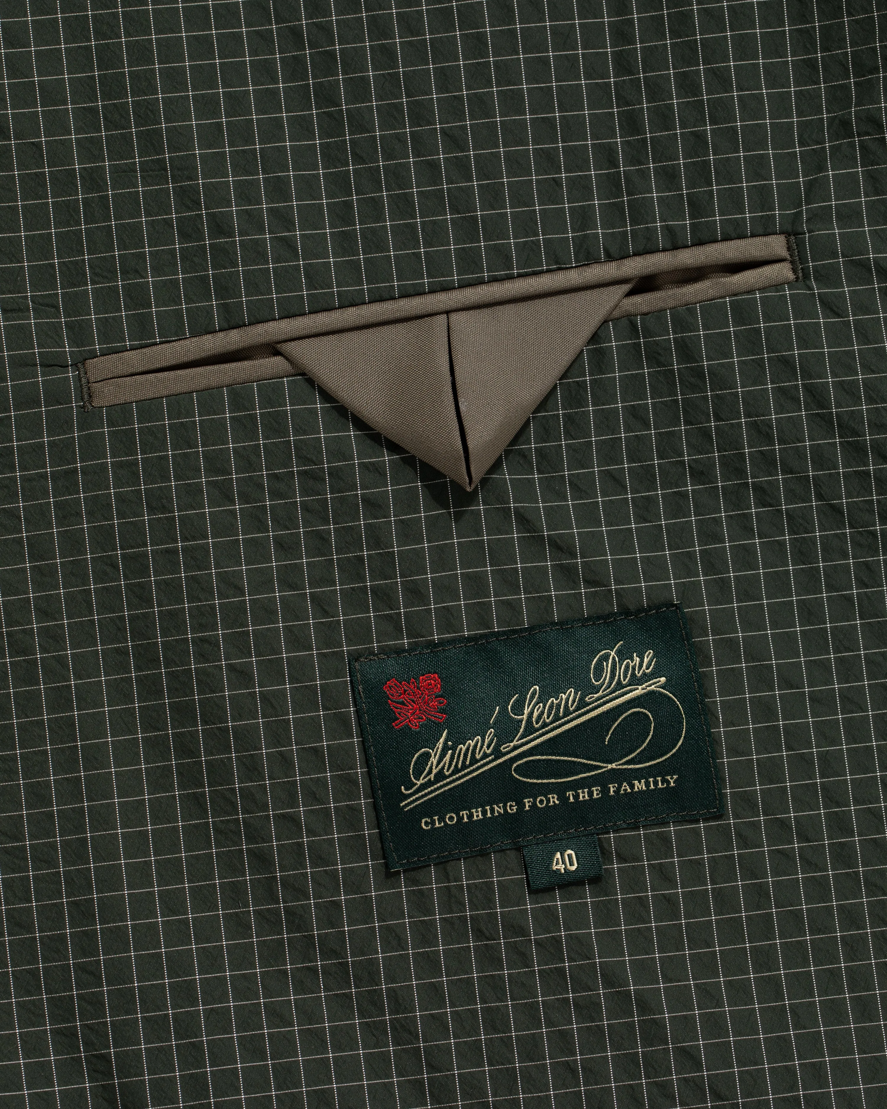 Single-Breasted Ripstop Suit Jacket sold by Aime Leon Dore product image thumbnail 5