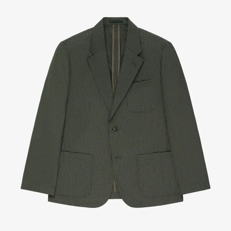 Single-Breasted Ripstop Suit Jacket sold by Aime Leon Dore