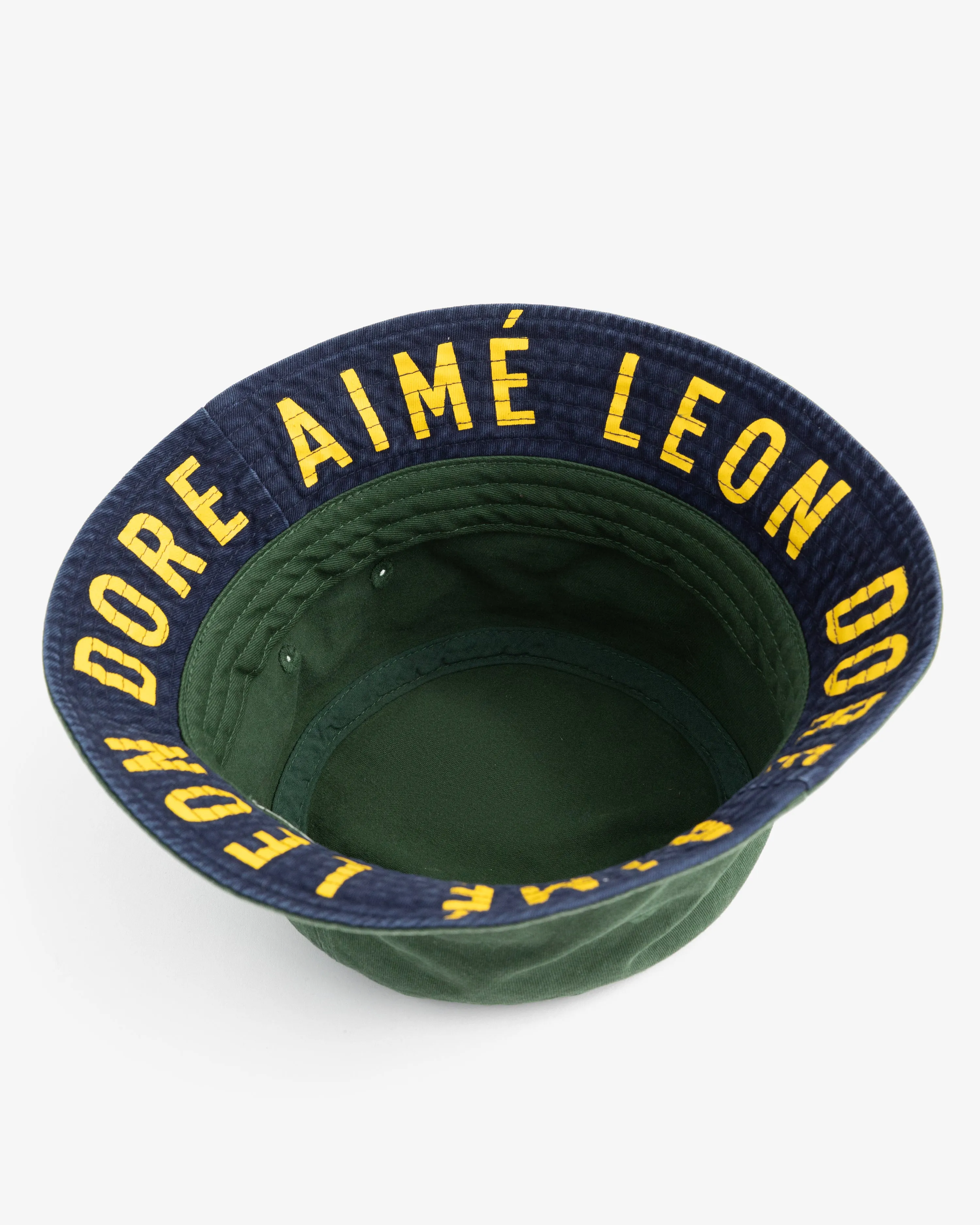 Contrast Logo Bucket Hat sold by Aime Leon Dore product image thumbnail 4