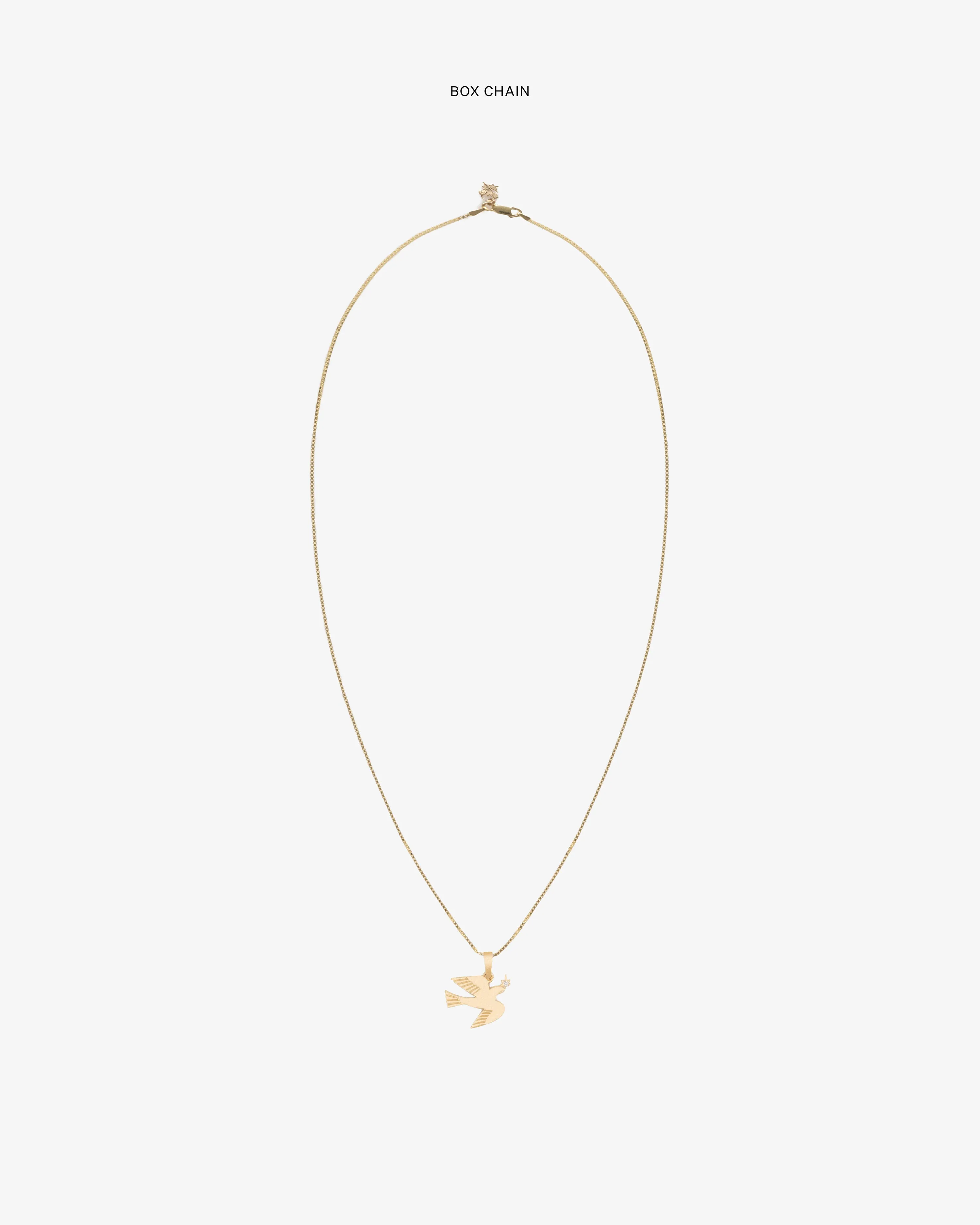 14Kt Gold Dove Pendant sold by Aime Leon Dore product image thumbnail 4