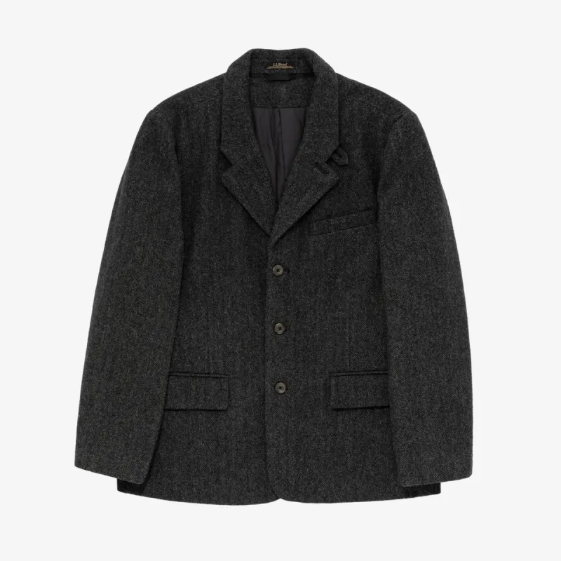 Vintage L.L. Bean Tweed Quilted Sports Jacket made by Aime Leon Dore