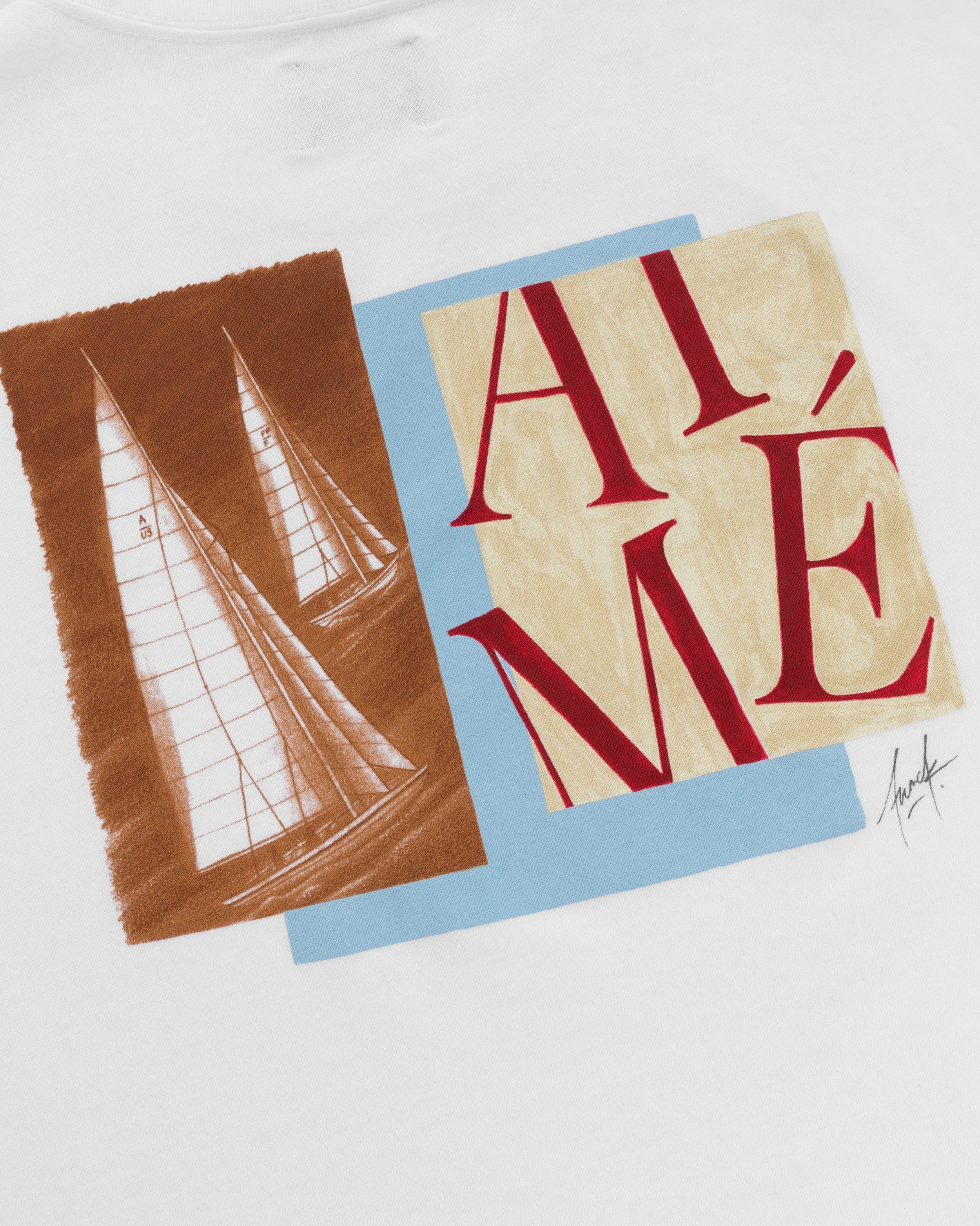 ALD / Franck Pellegrino 'Sailing' Tee sold by Aime Leon Dore product image thumbnail 4