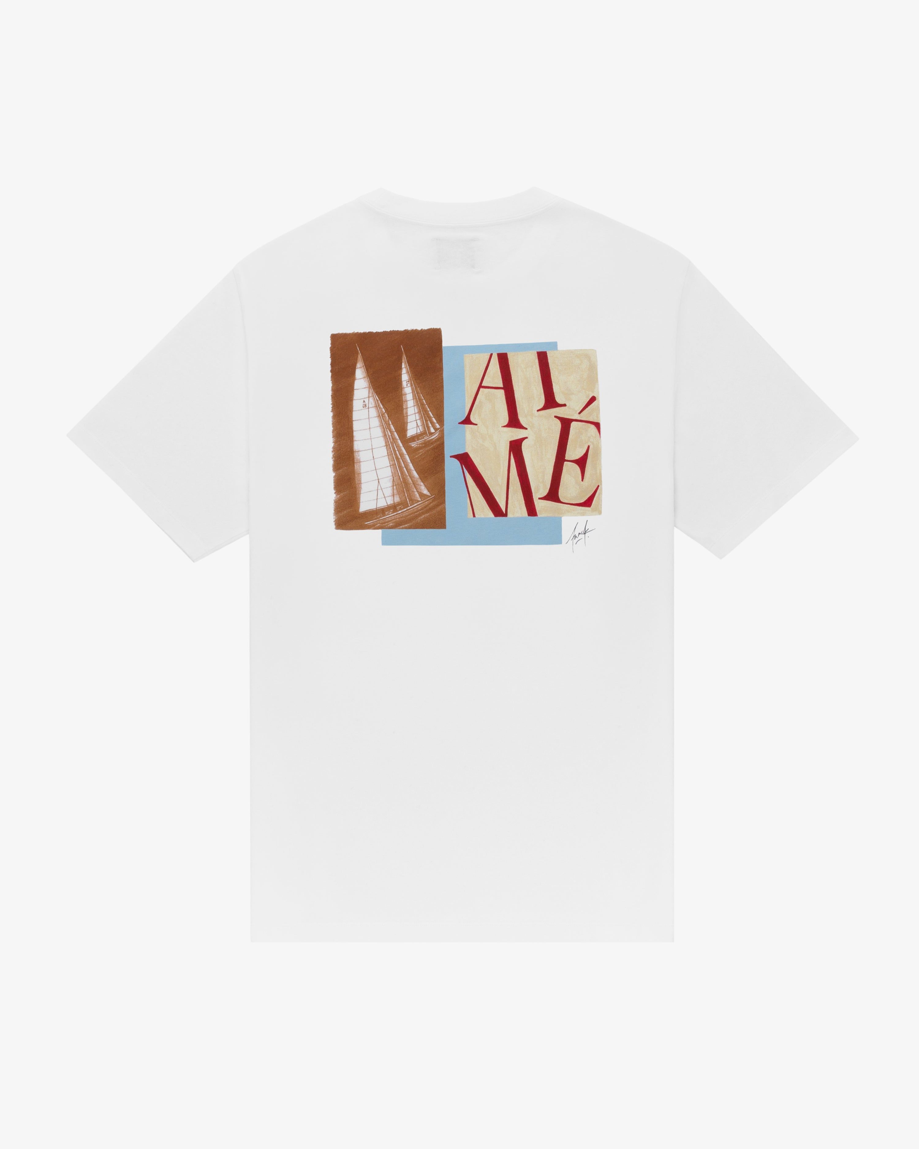 ALD / Franck Pellegrino 'Sailing' Tee sold by Aime Leon Dore product image thumbnail 2