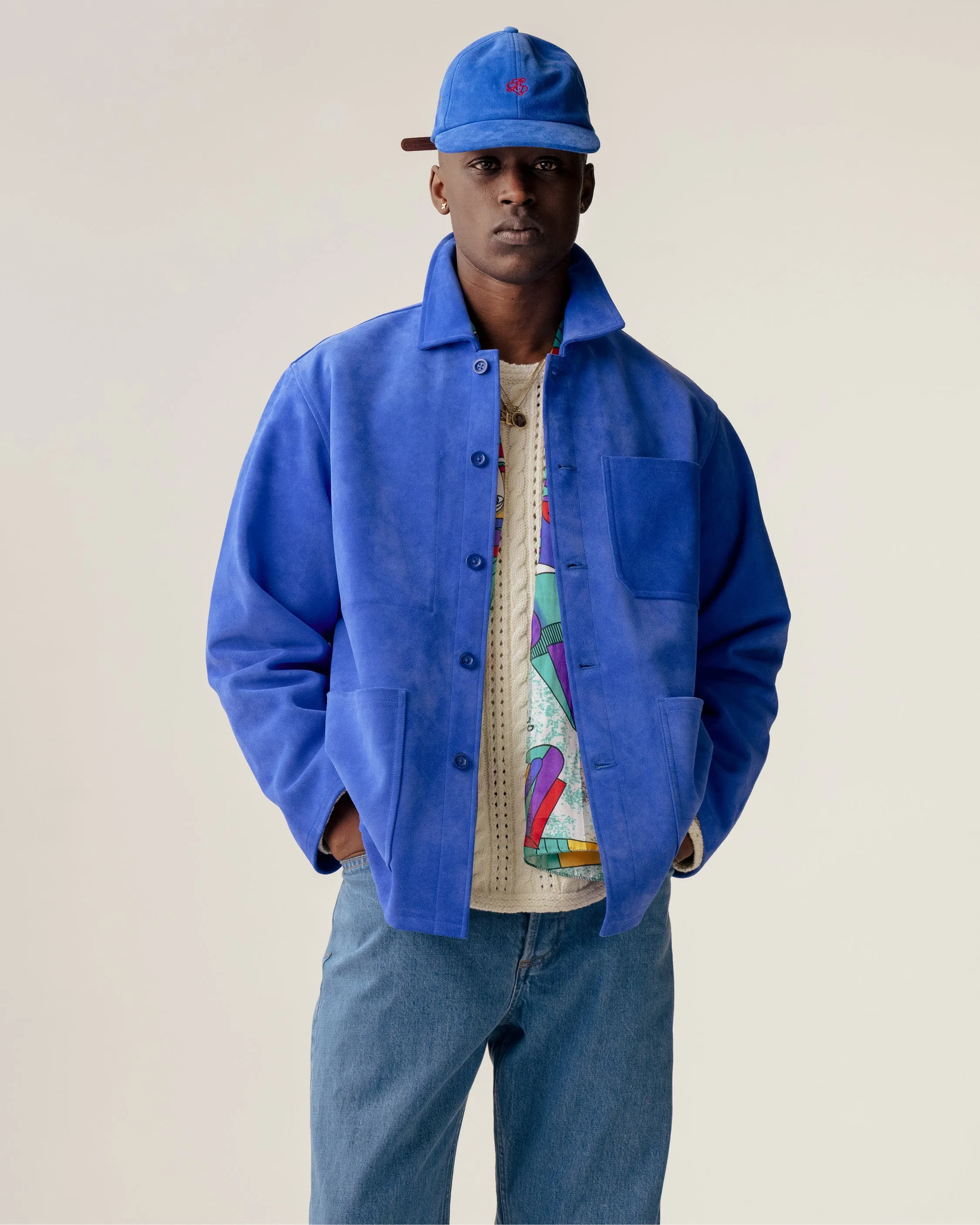 Pointelle Cable Crewneck Sweater sold by Aime Leon Dore product image thumbnail 3