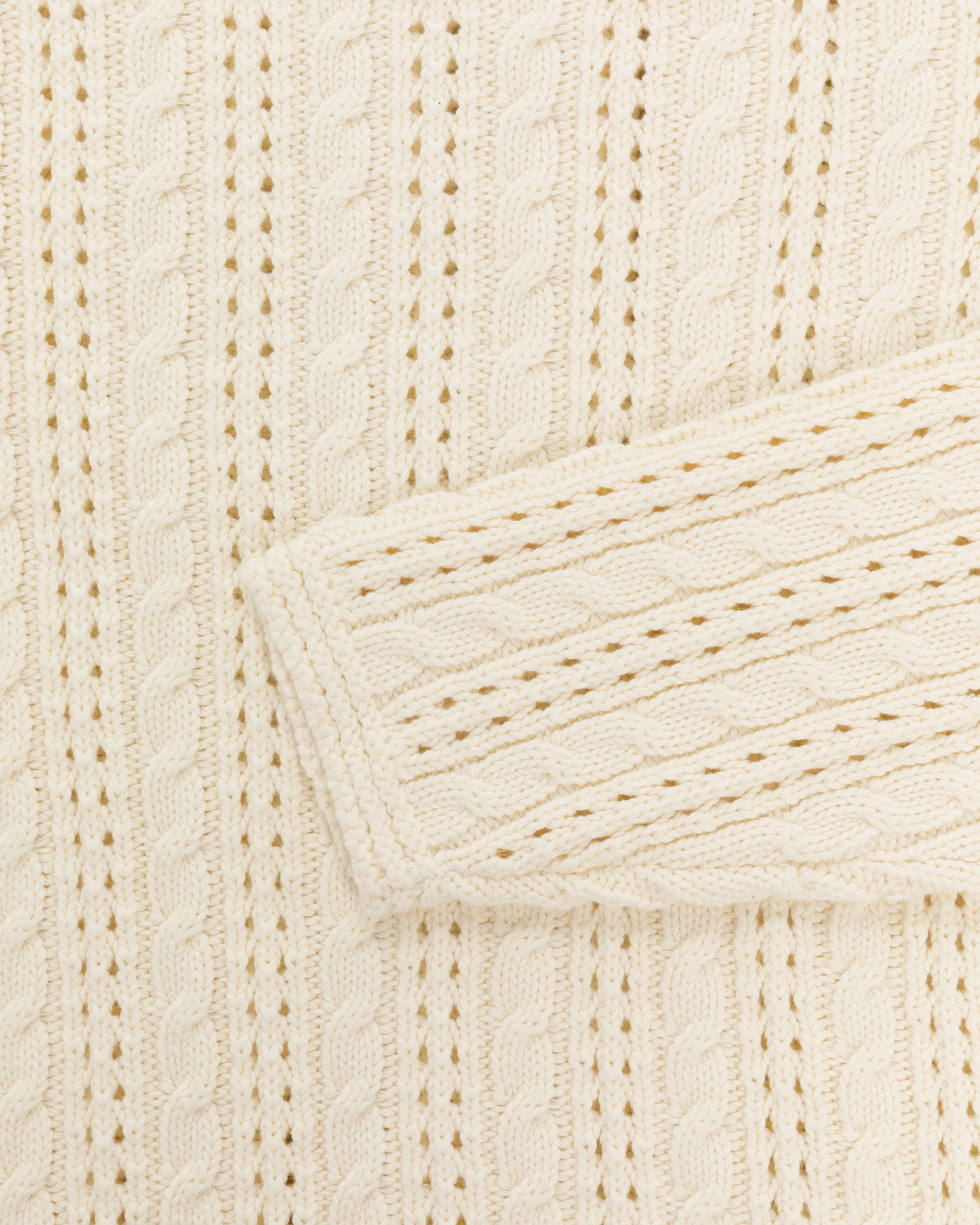 Pointelle Cable Crewneck Sweater sold by Aime Leon Dore product image thumbnail 5