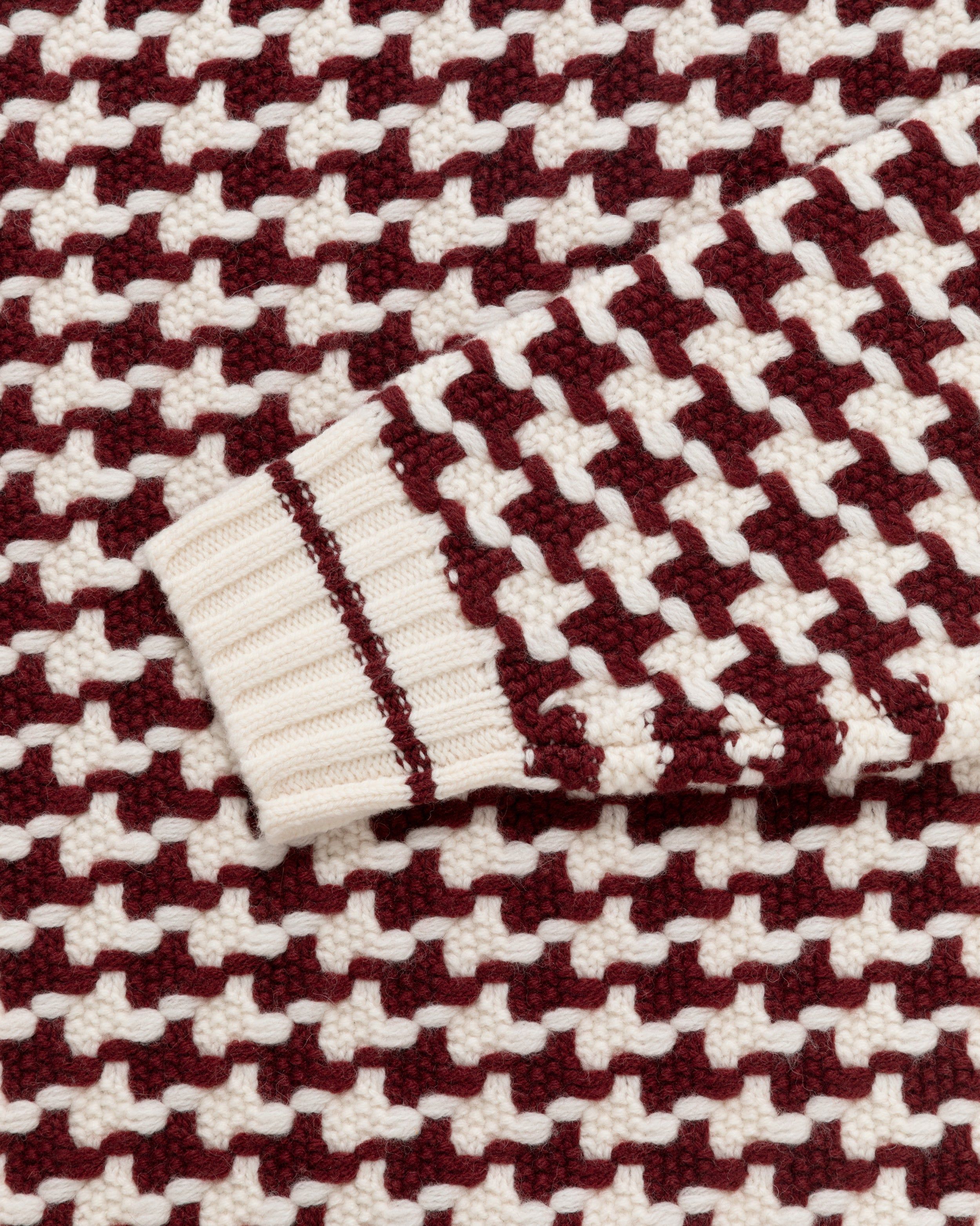 Houndstooth Crewneck Sweater sold by Aime Leon Dore product image thumbnail 4