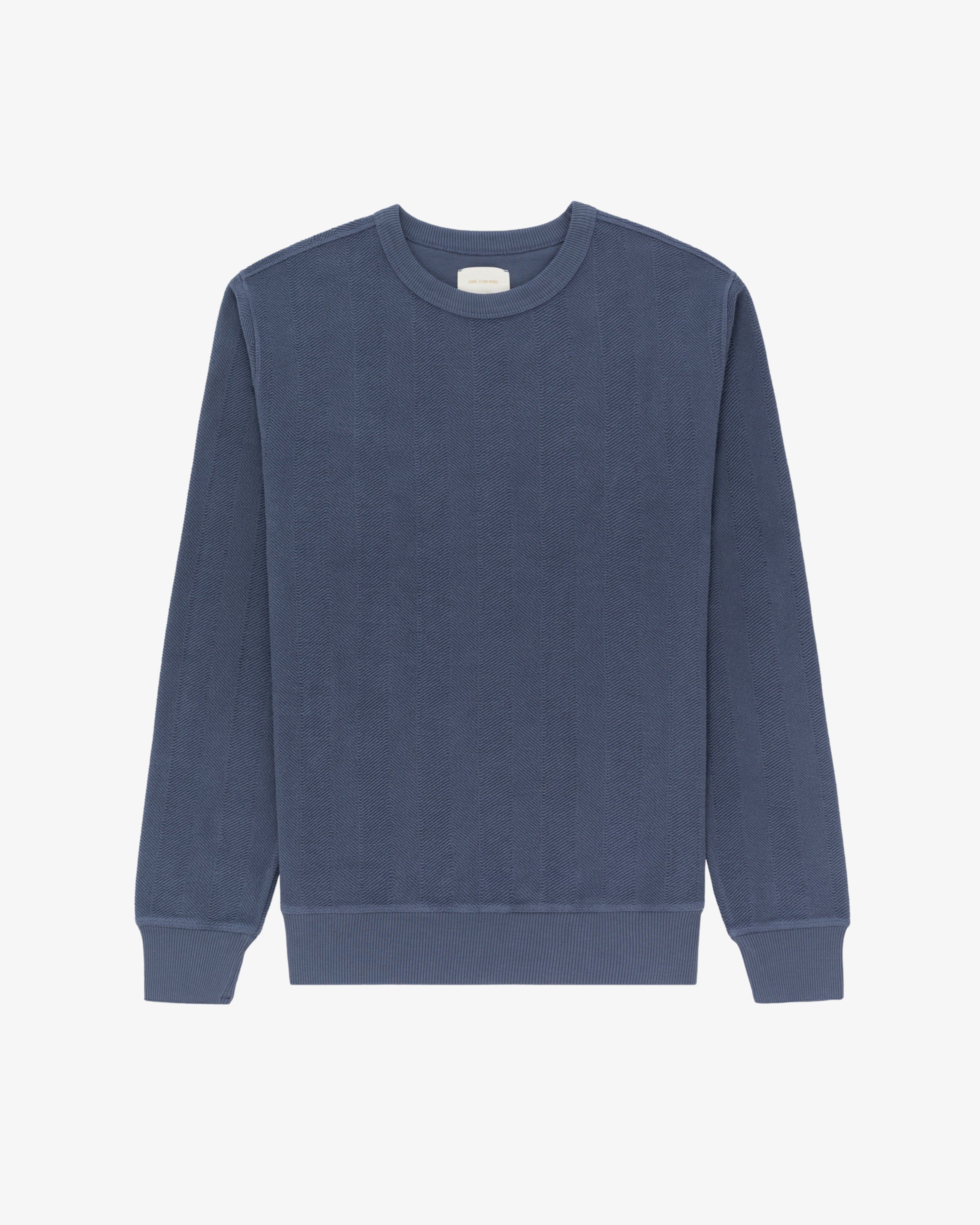 Herringbone Terry Uniform Crewneck Sweatshirt sold by Aime Leon Dore product image thumbnail 2