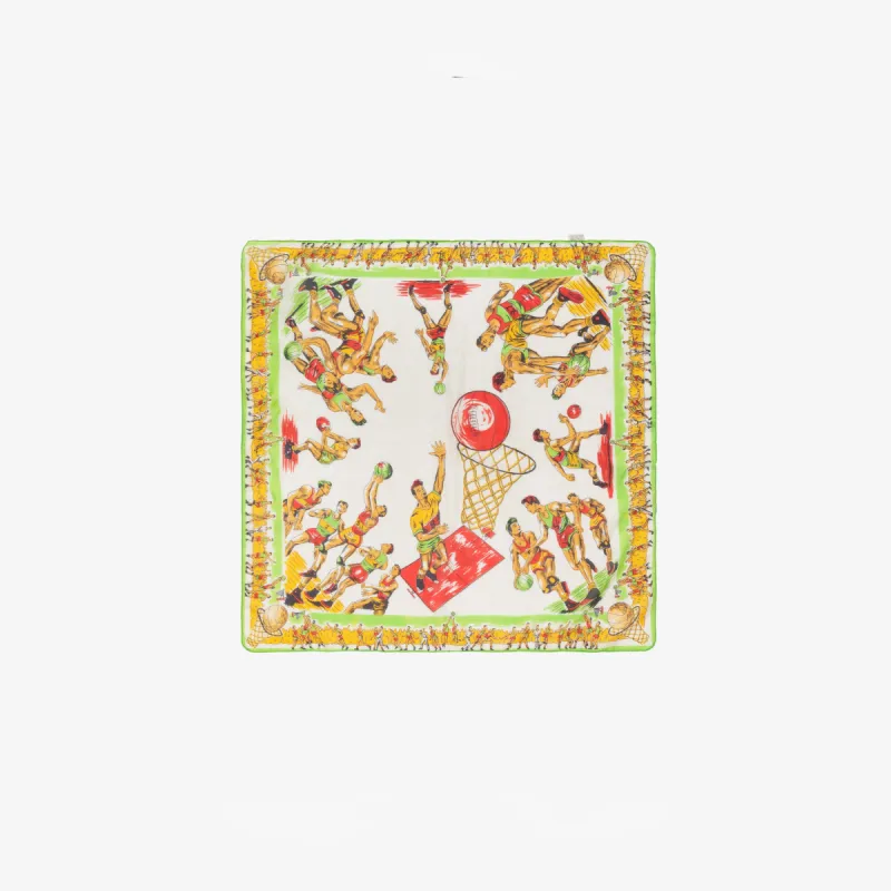 Vintage Basketball Silk Scarf sold by Aime Leon Dore